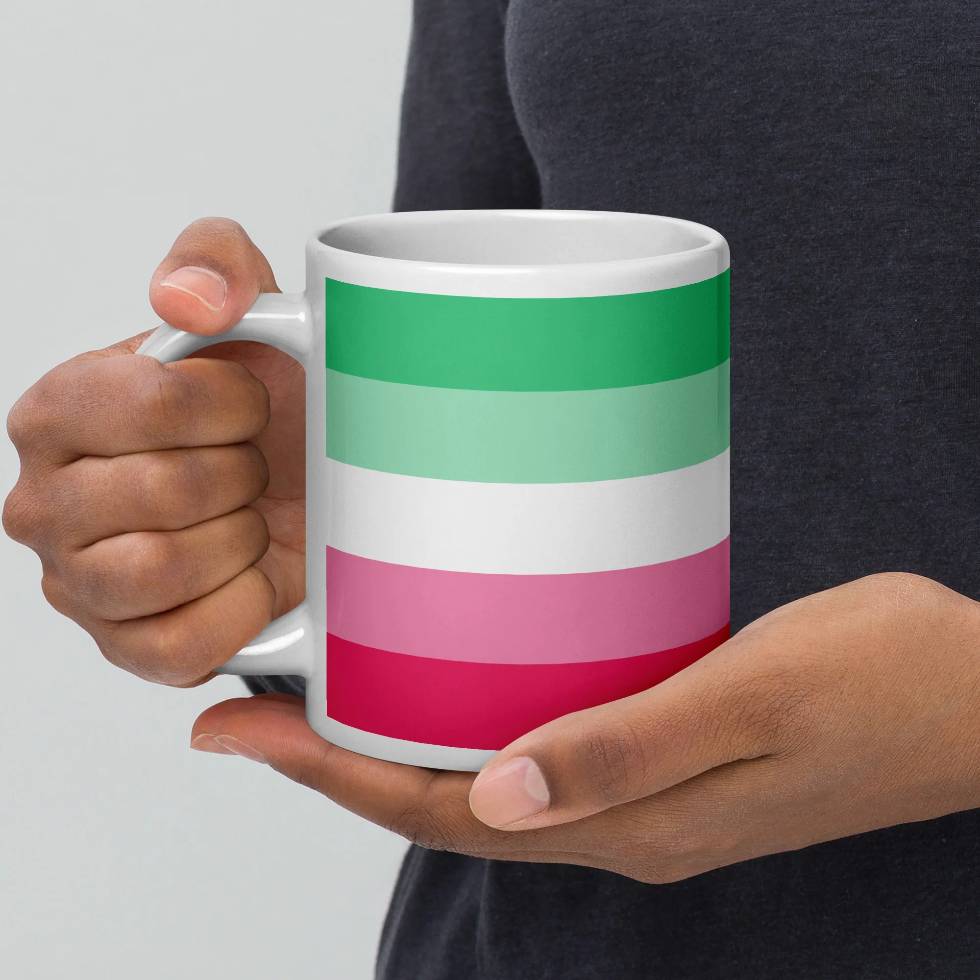 Abrosexual Pride Flag Mug - Image 5
