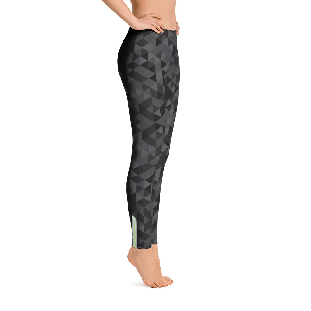 Agender Triangle Pattern Leggings - Image 6