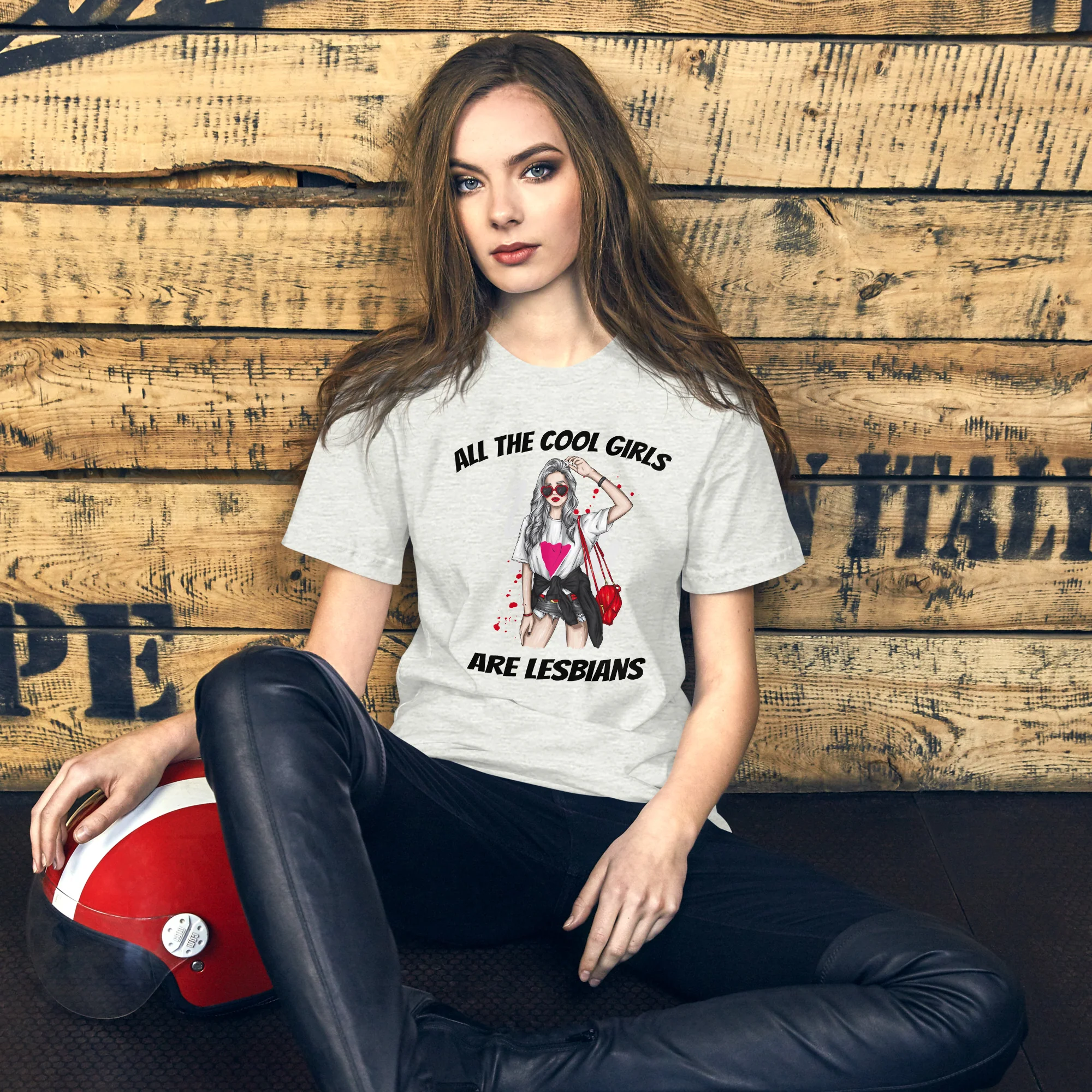 All The Cool Girls Are Lesbians T-Shirt - Image 3