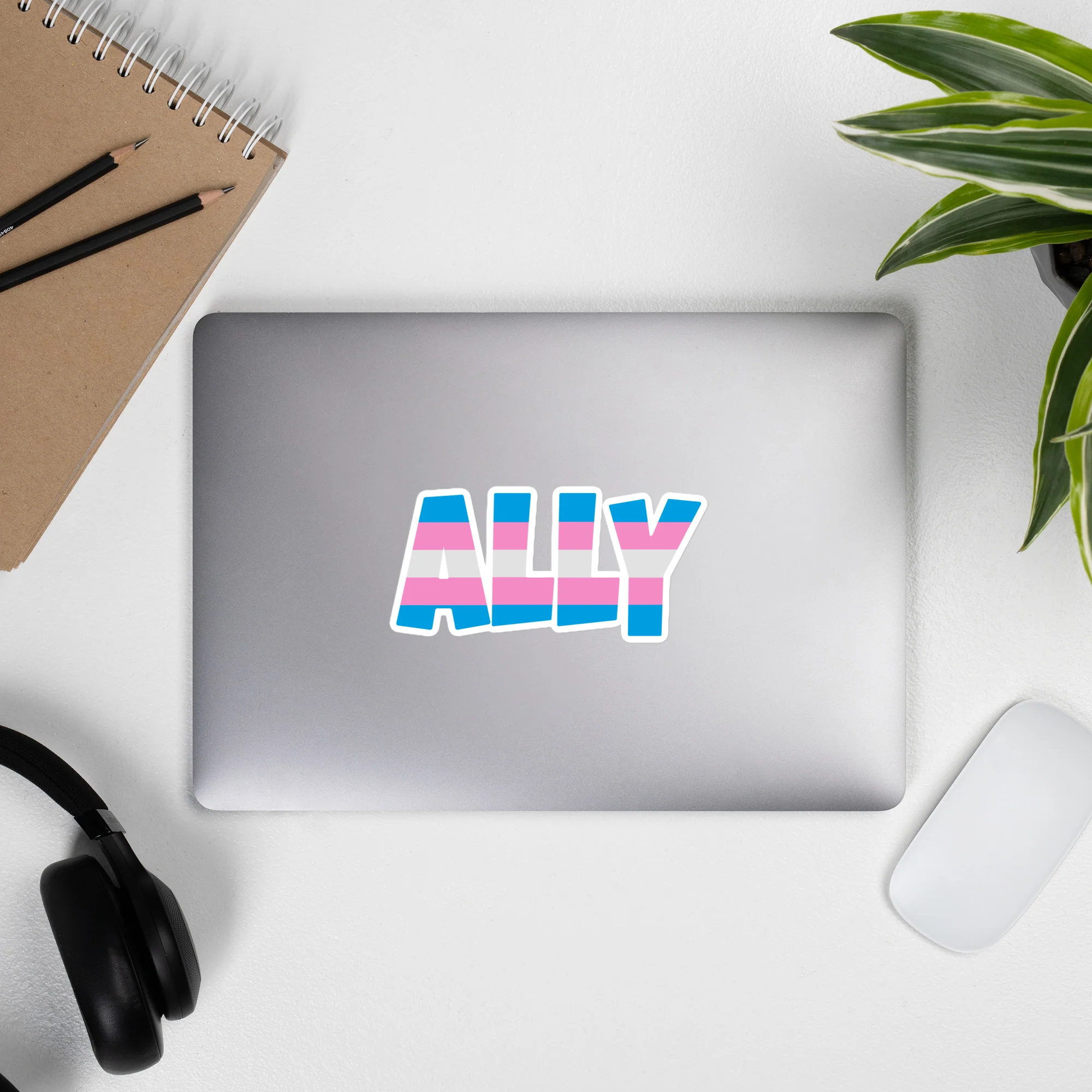 Ally Trans Flag Sticker - Image 6