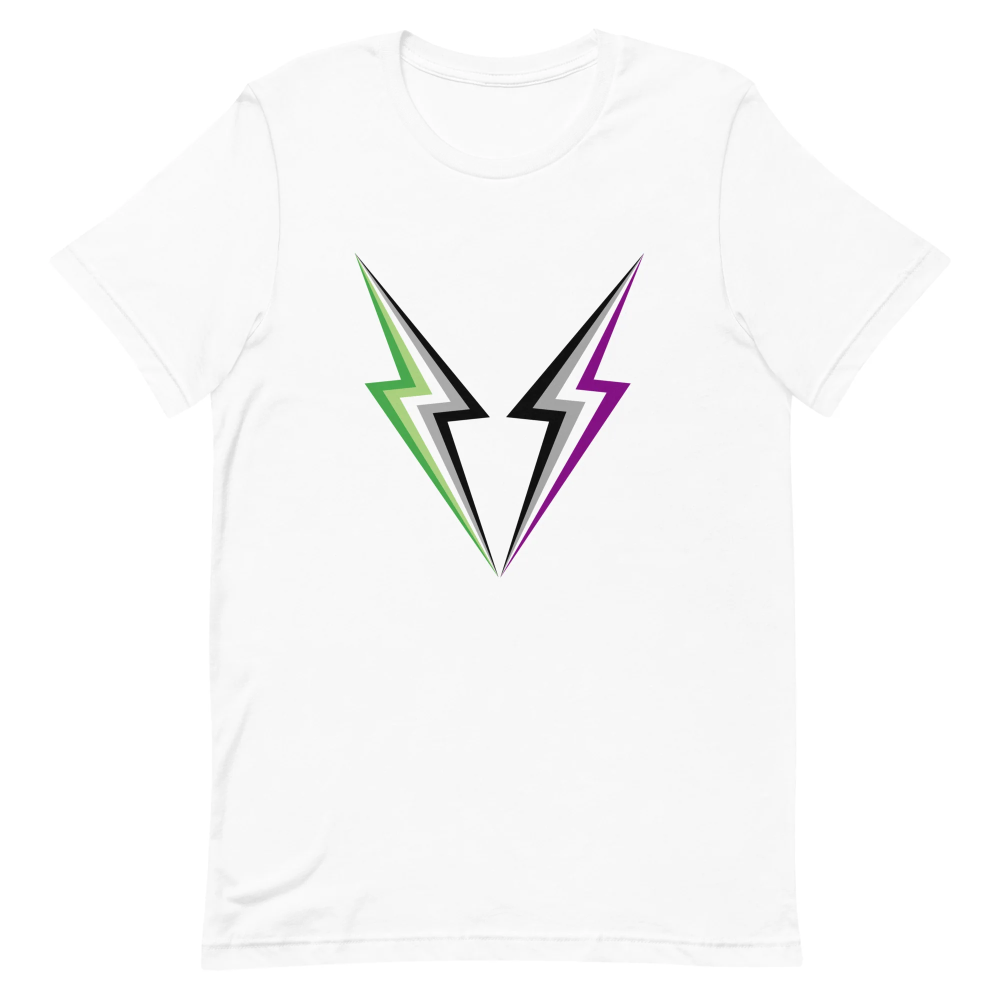 AroAce Lightning T-Shirt - Image 6