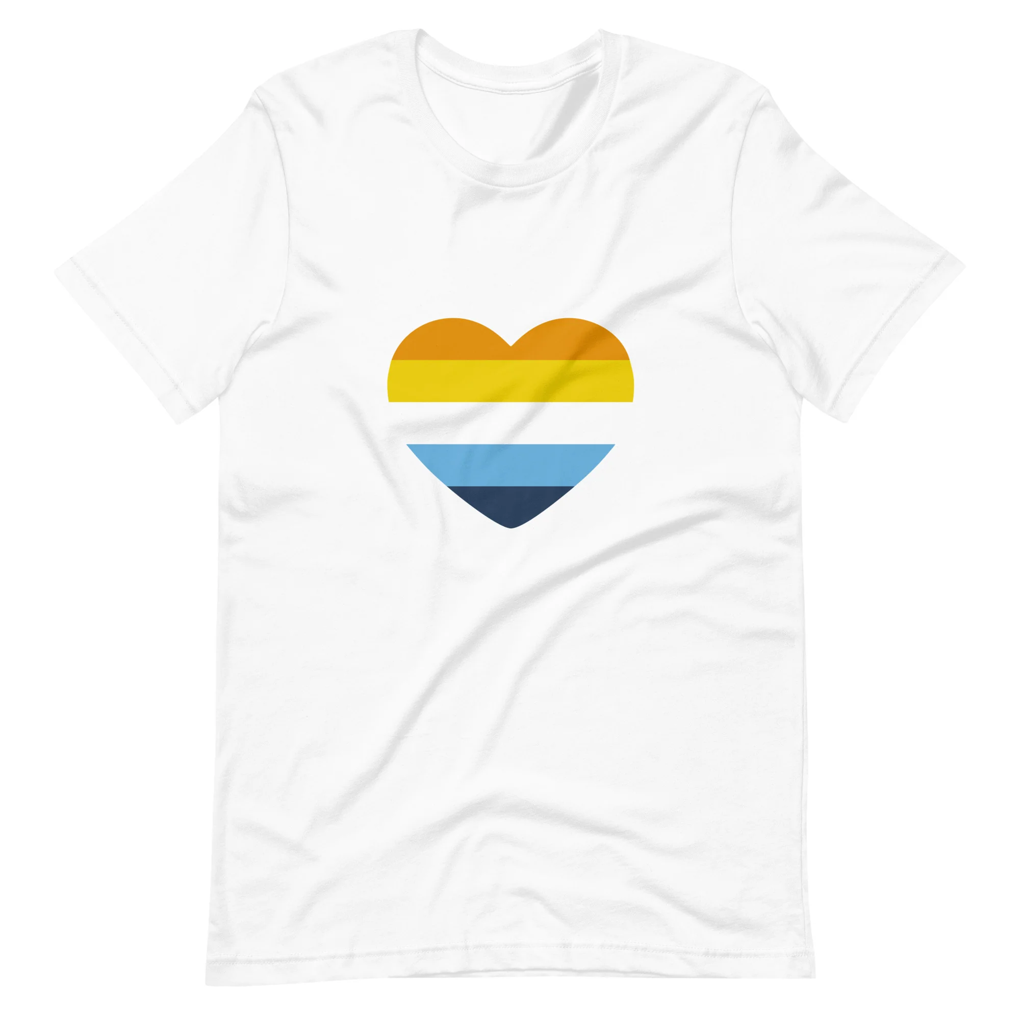 AroAce Heart T-Shirt - Image 7