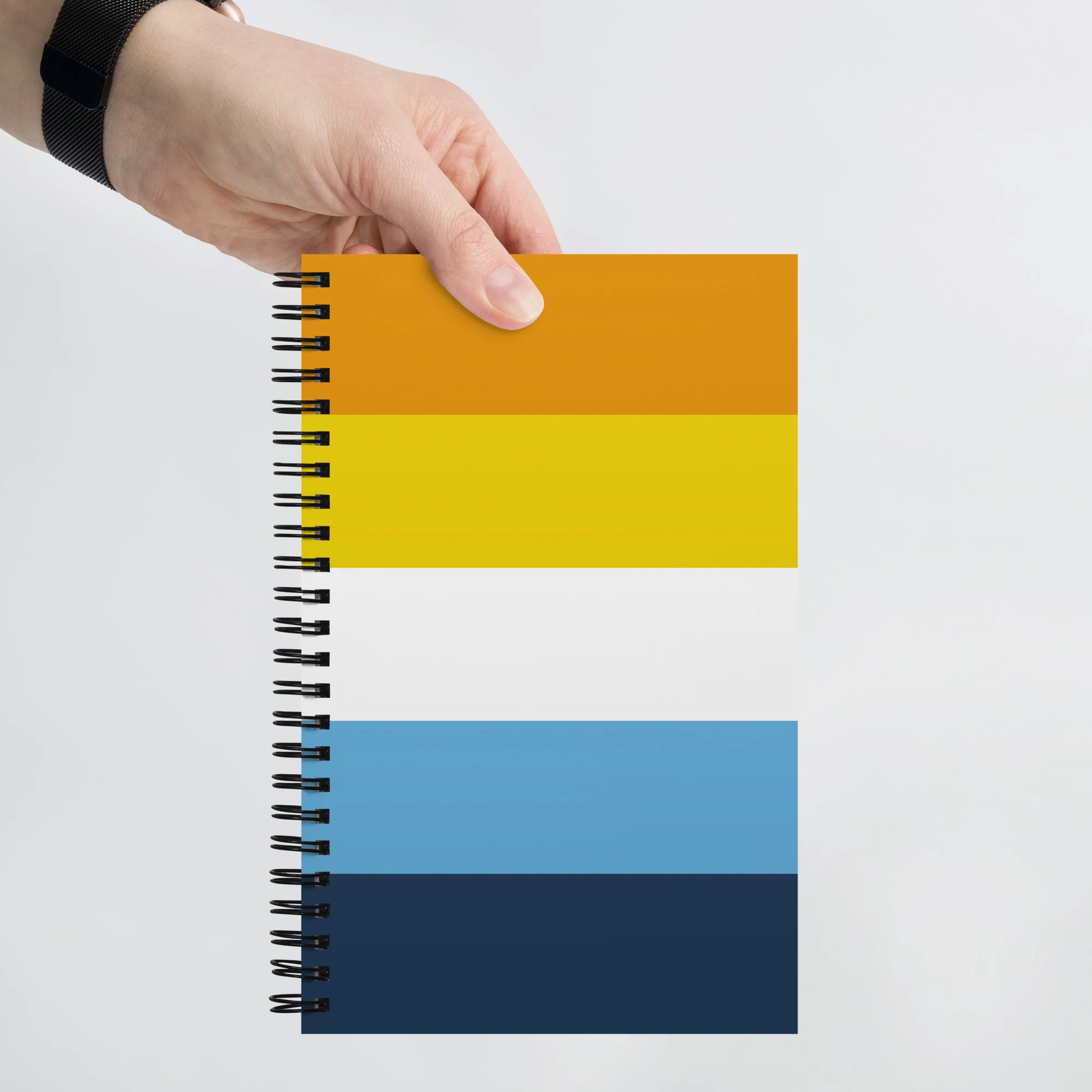 AroAce Pride Flag Spiral Notebook - Image 3