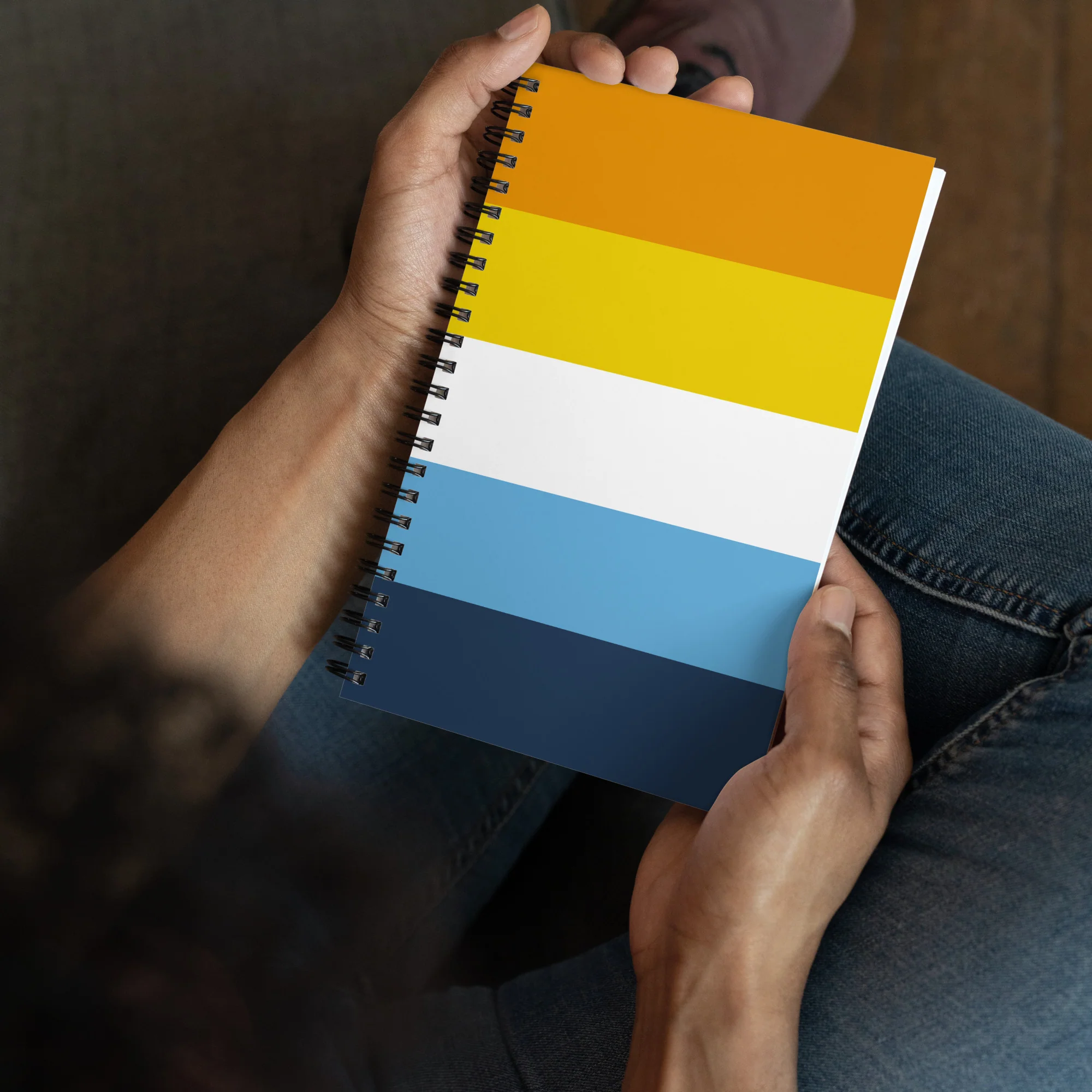 AroAce Pride Flag Spiral Notebook - Image 5