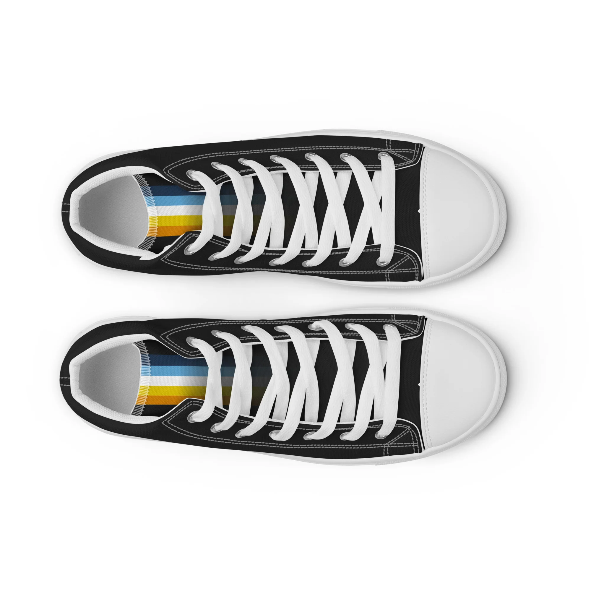AroAce Pride High Top Trainers (female sizes) - Image 10