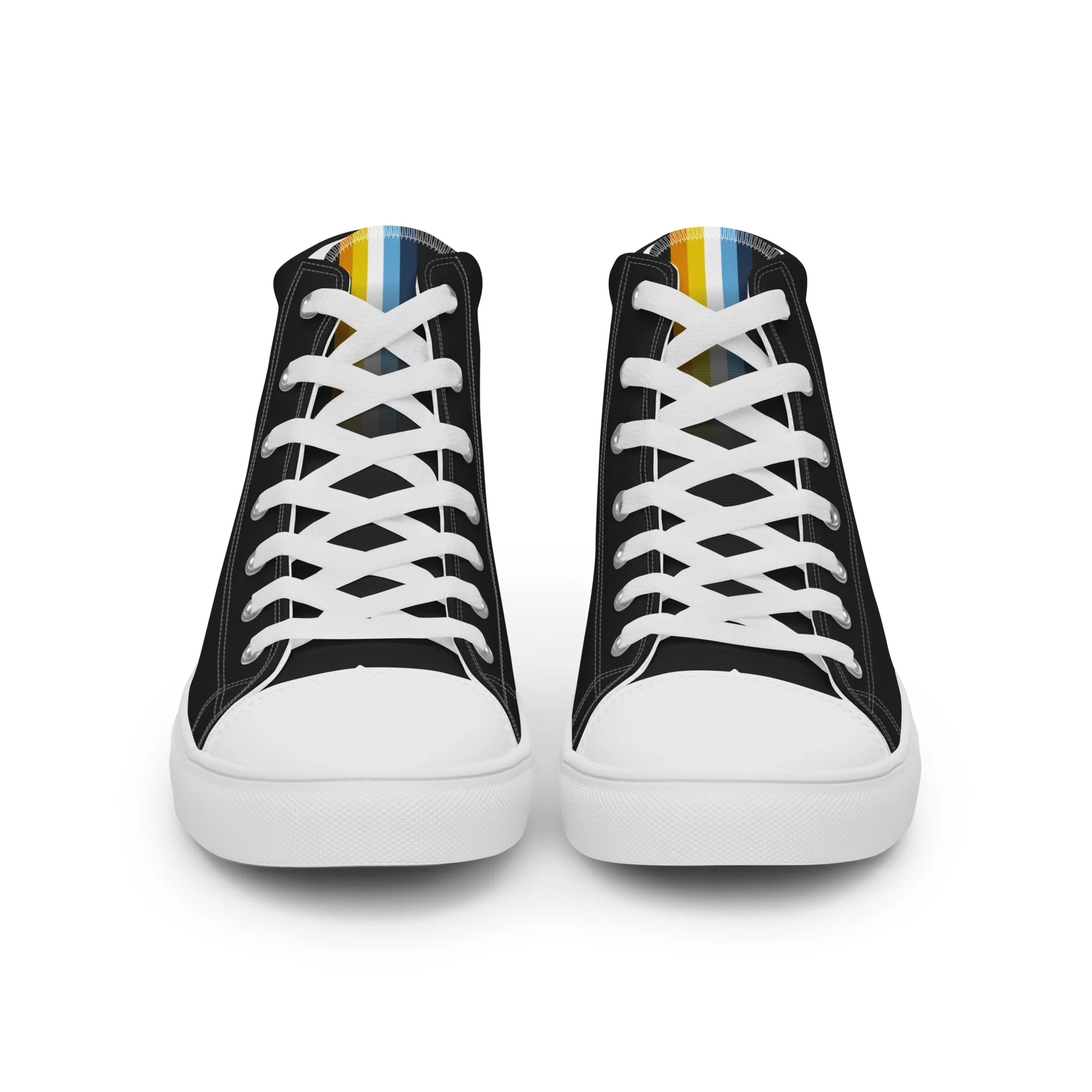 AroAce Pride High Top Trainers (male sizes) - Image 8