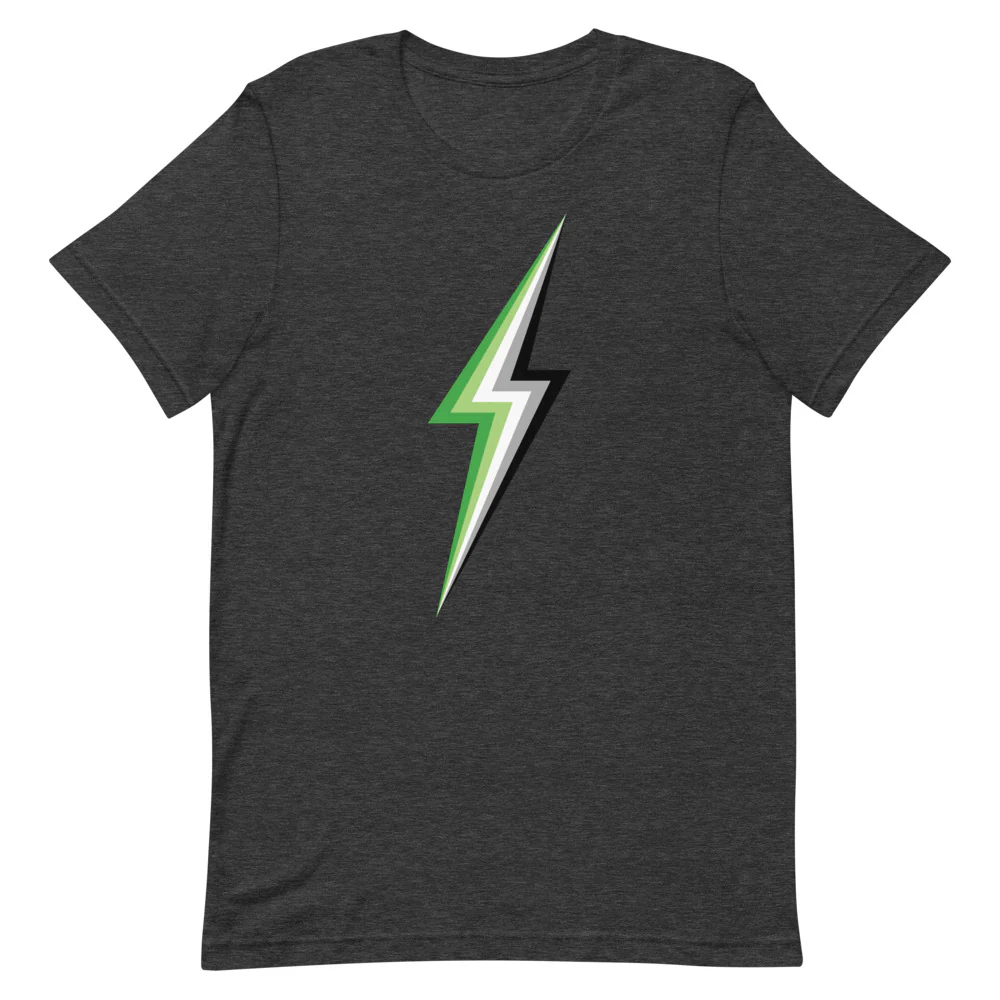 Aromantic Lightning T-Shirt - Image 5