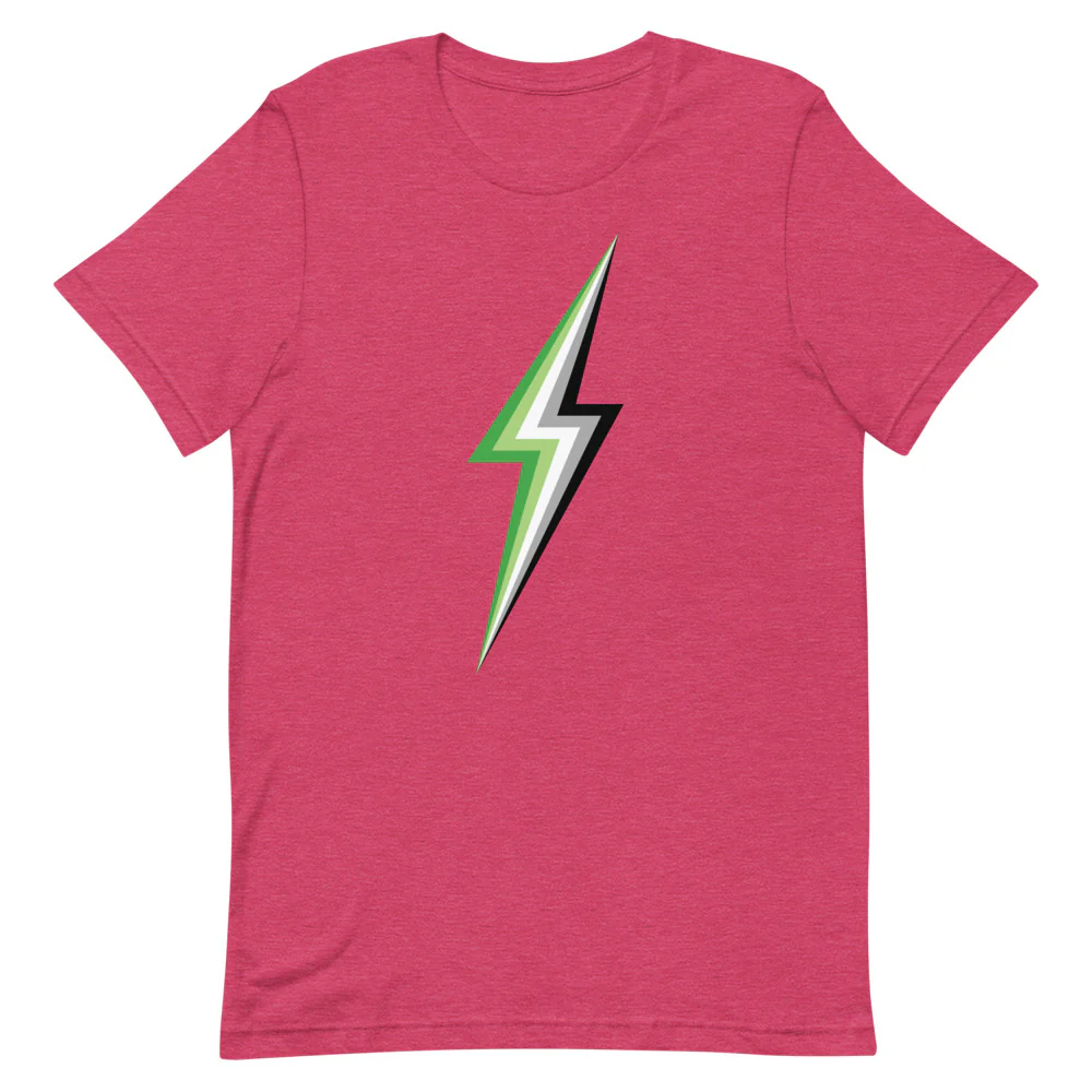 Aromantic Lightning T-Shirt - Image 6