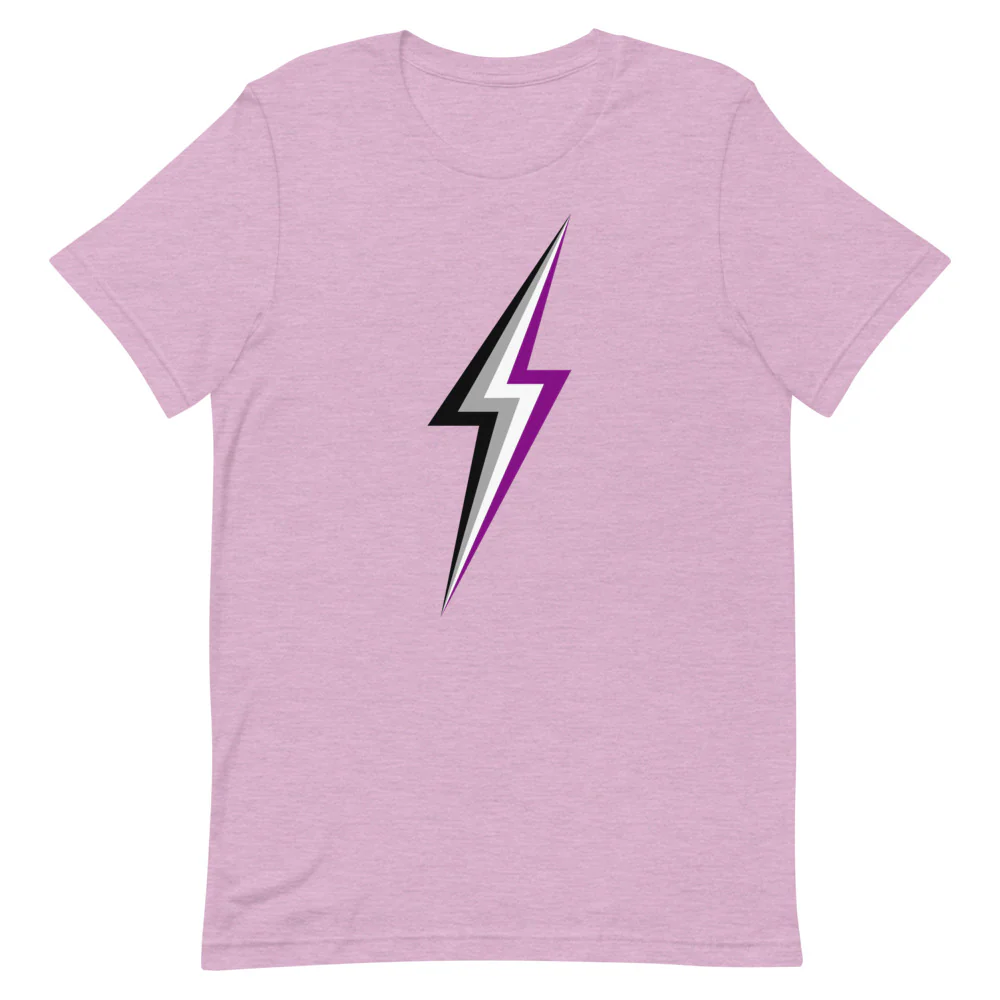 Asexual Lightning T-Shirt - Image 5