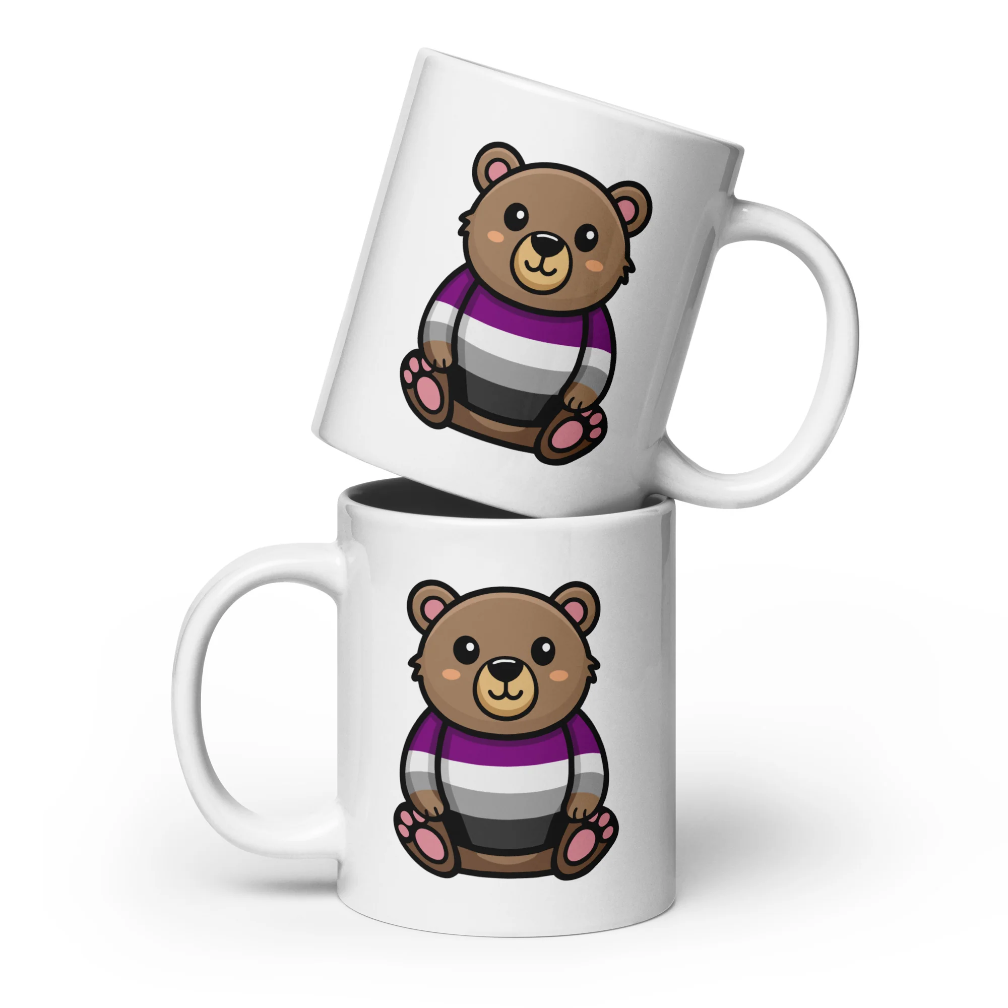 Asexual Pride Bear Mug - Image 3