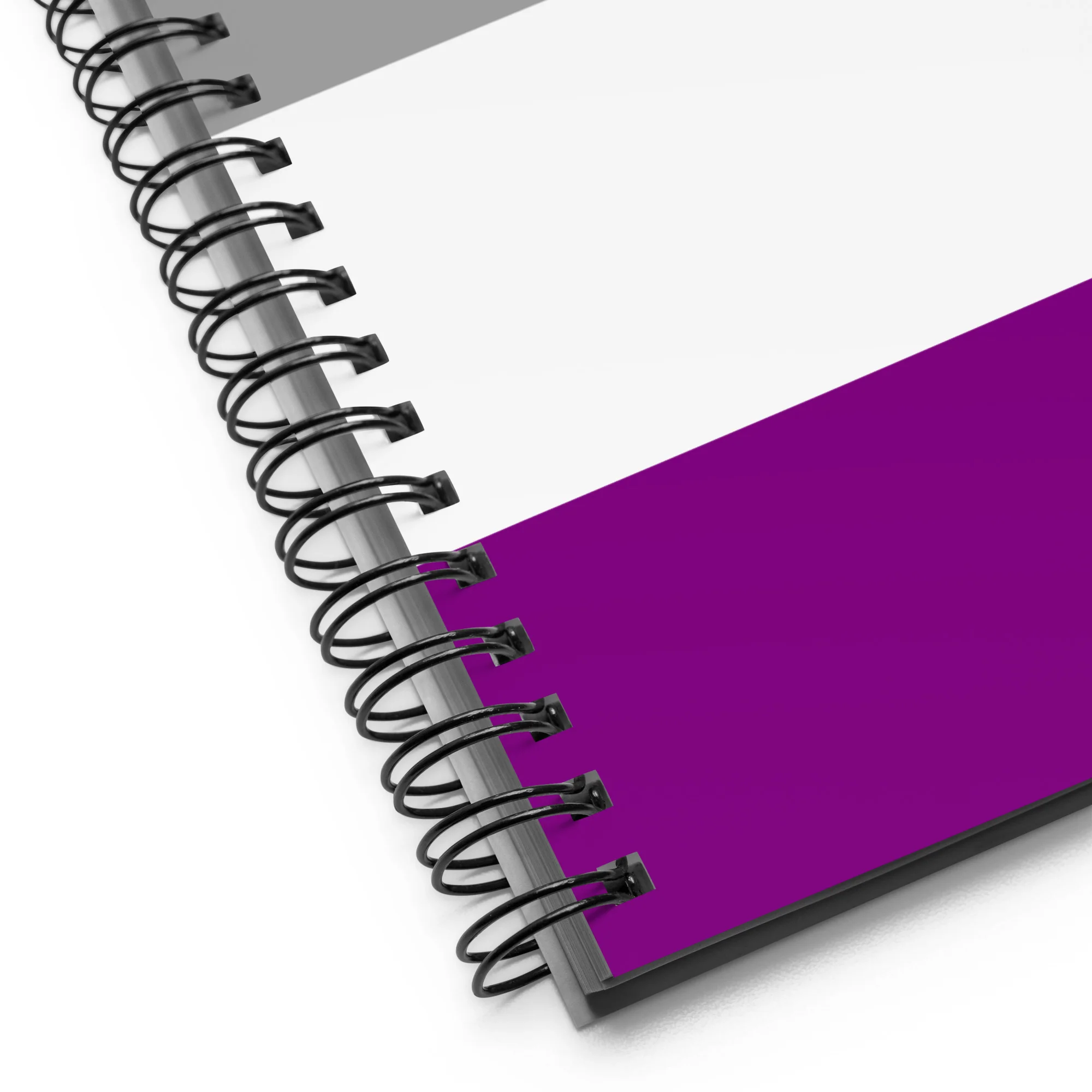 Asexual Pride Flag Spiral Notebook - Image 3