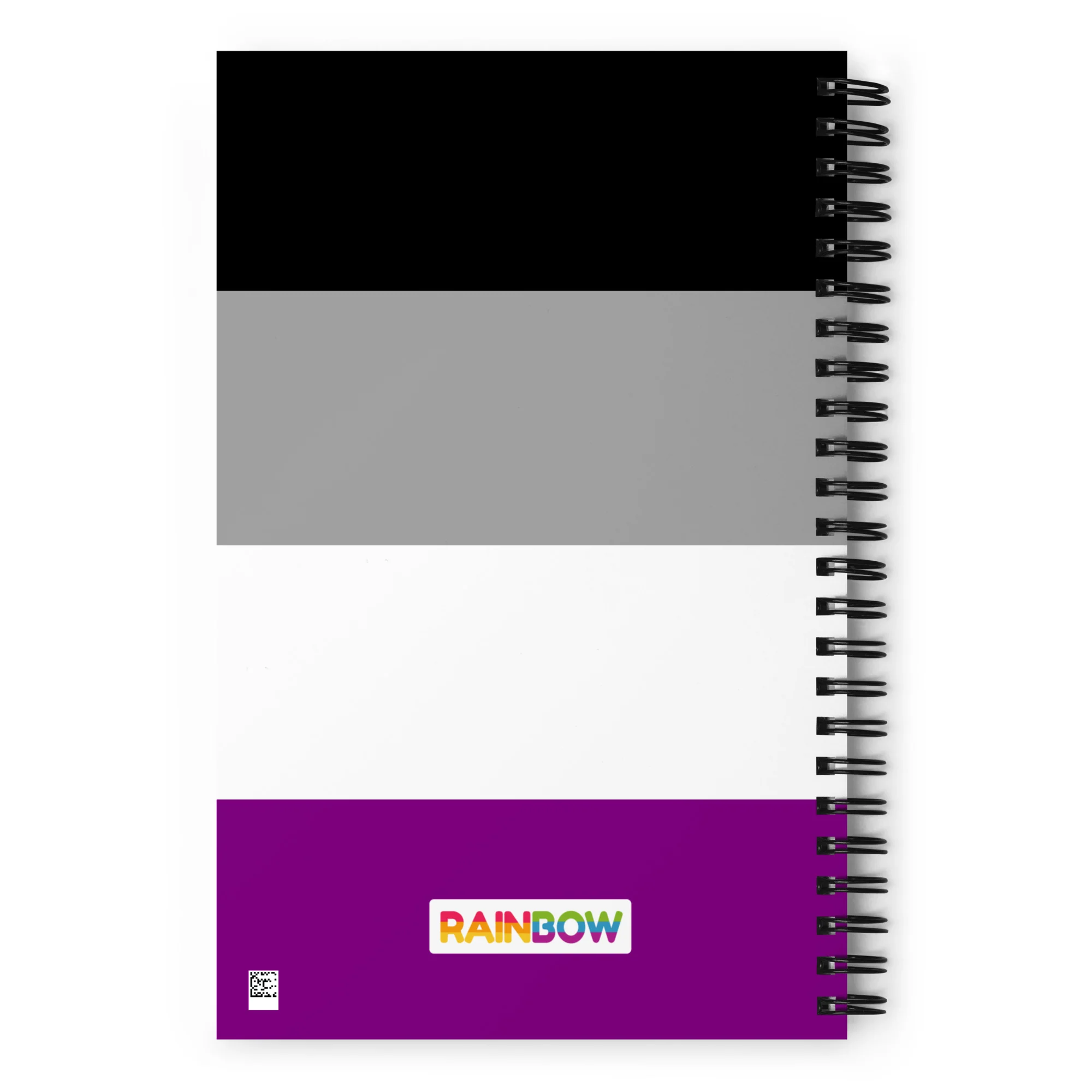 Asexual Pride Flag Spiral Notebook - Image 5