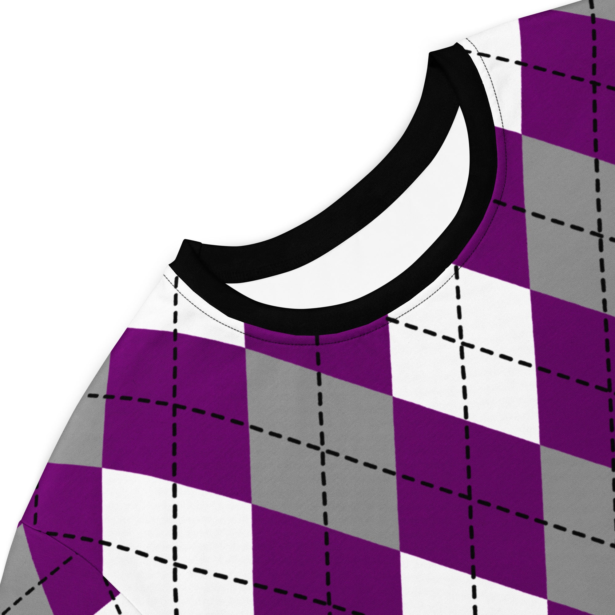 Asexual Tartan T-shirt Dress - Image 6