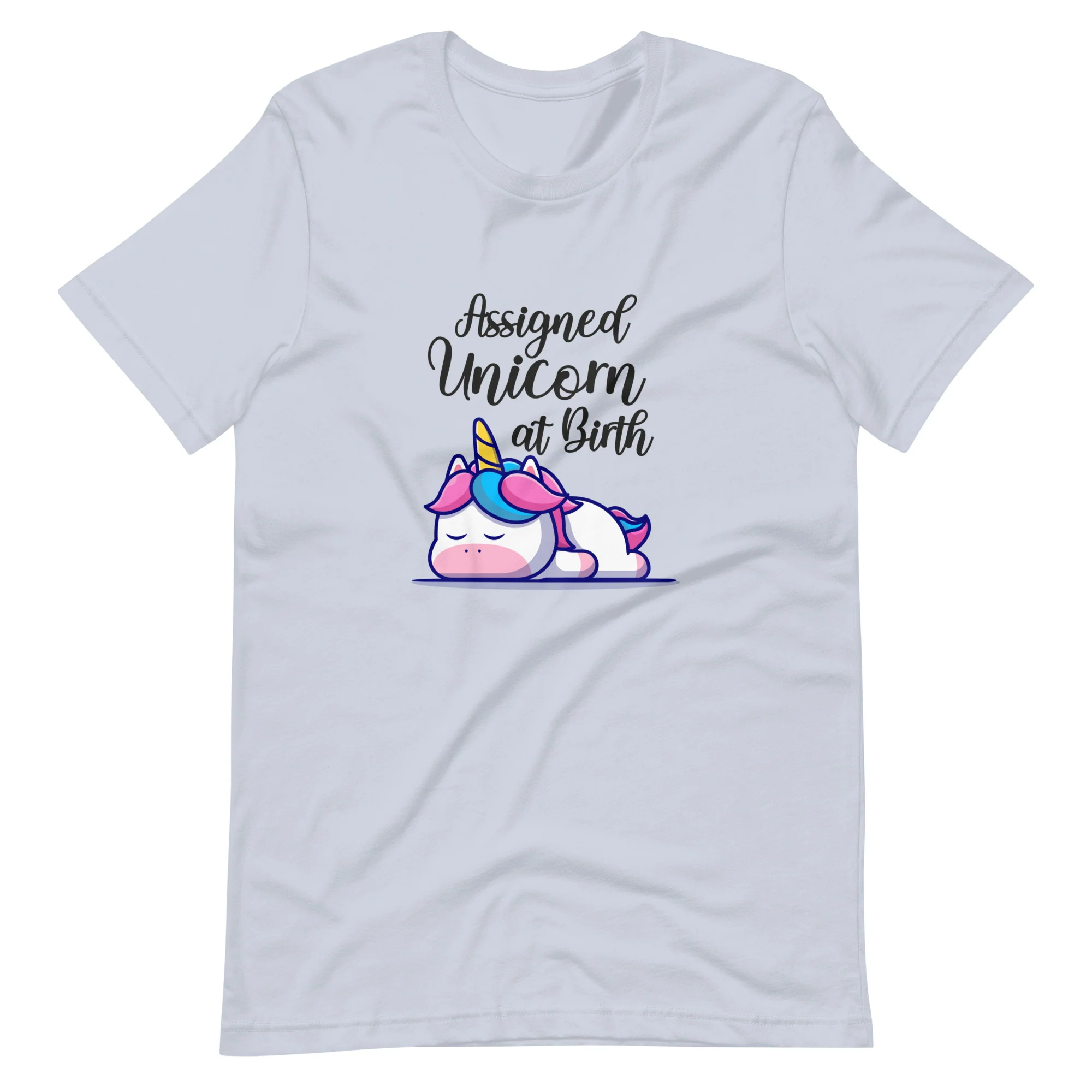 Assigned Unicorn At Birth Graphic T-Shirt - Image 5