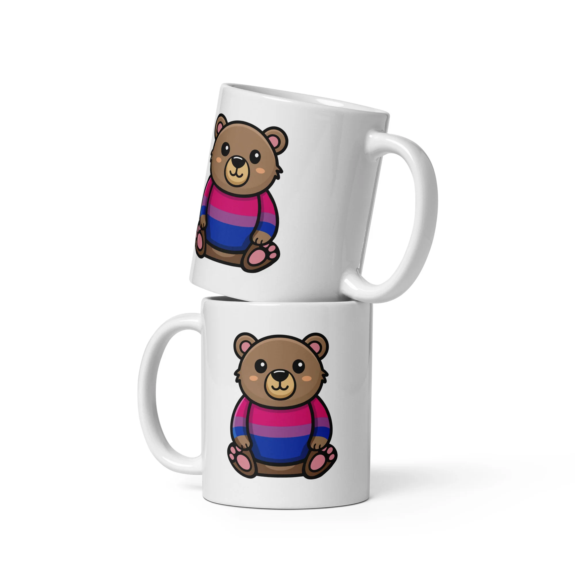 Bi Pride Bear Mug - Image 6