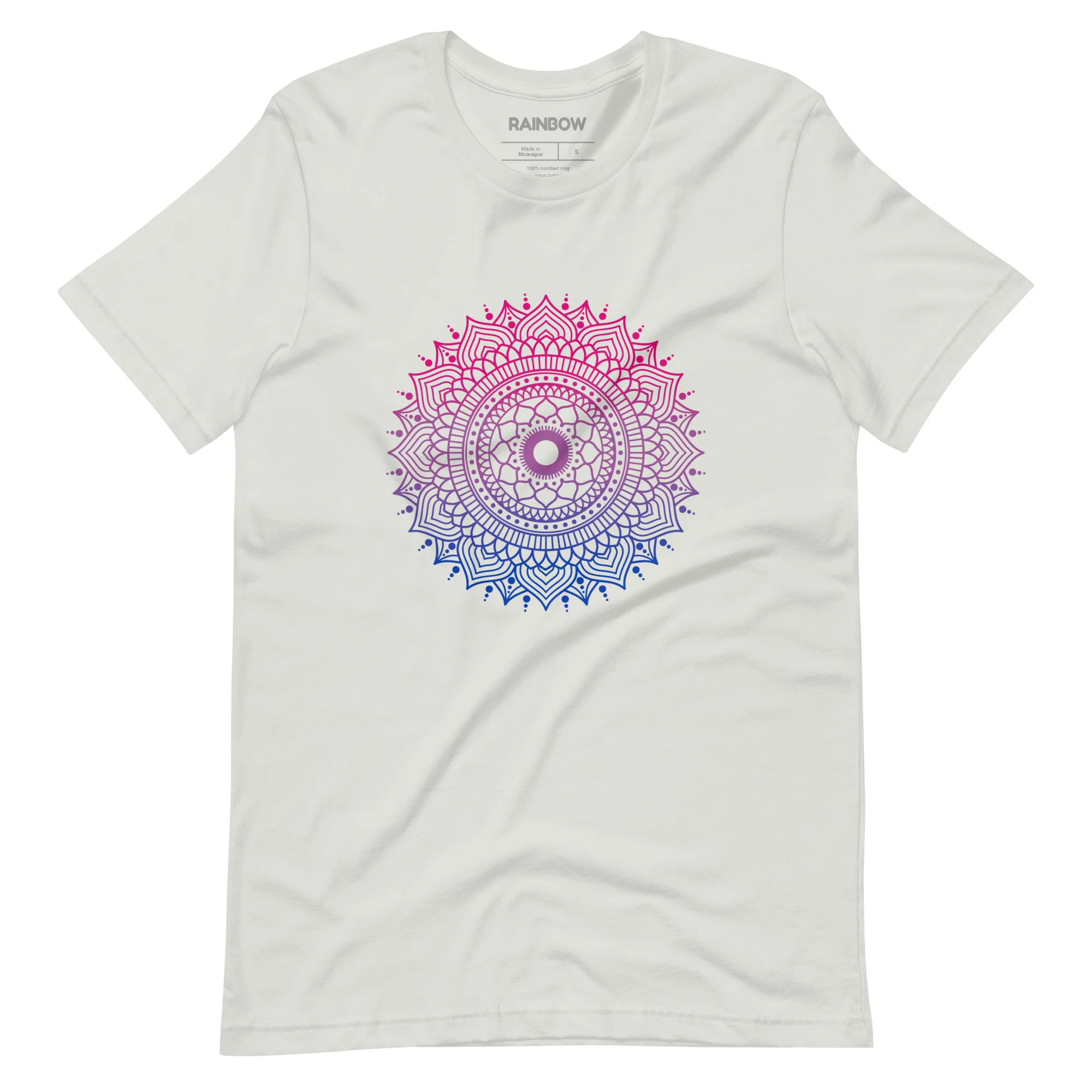Bi Pride Mandala T-Shirt - Image 5