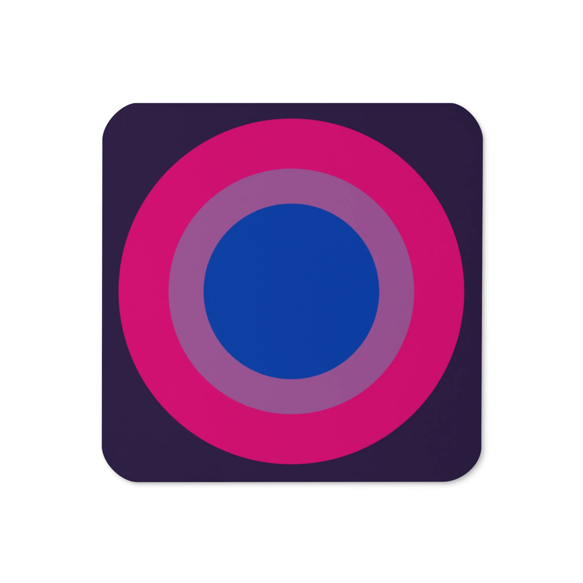 Bisexual Pride Flag Roundel Coaster