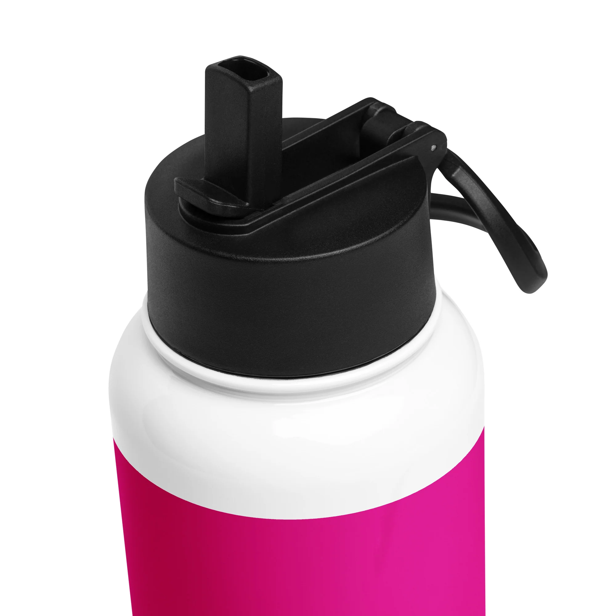 Bisexual Pride Flag Stainless Steel Water Bottle - Image 5