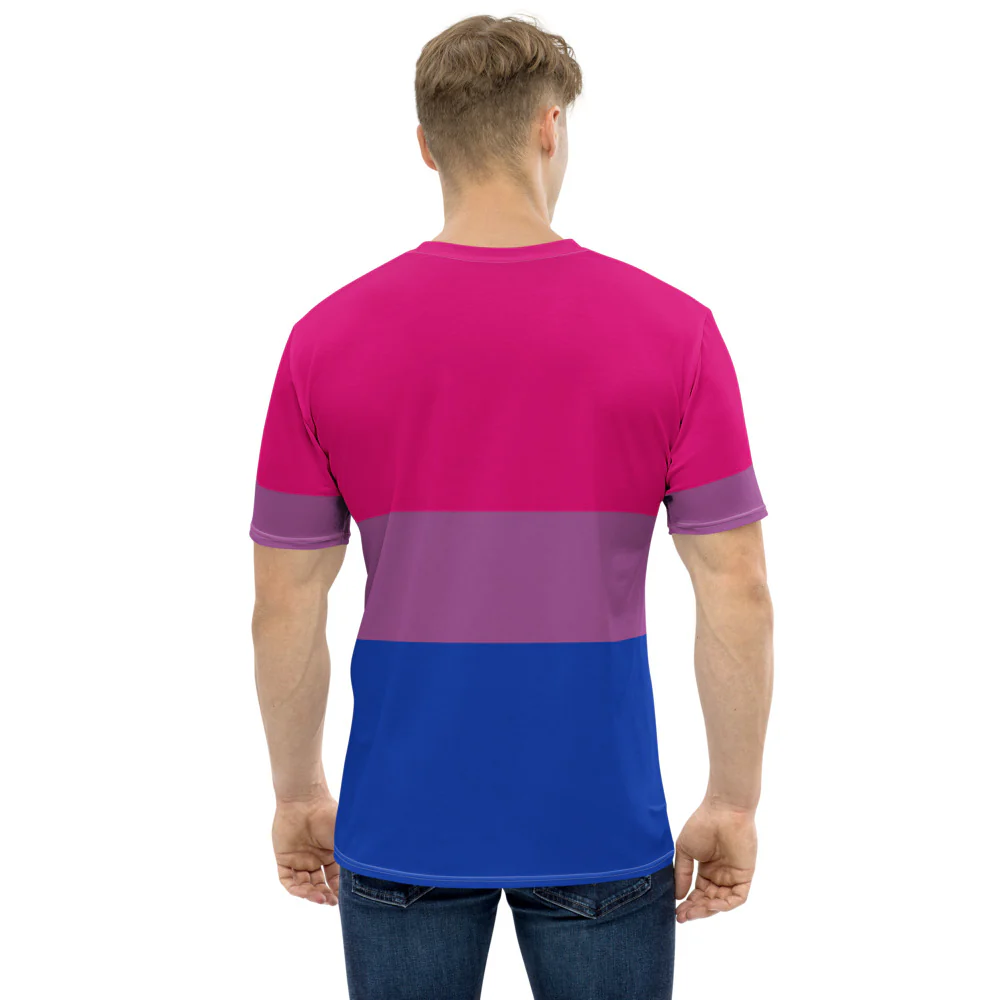 Bisexual Pride Flag T-shirt - Image 3