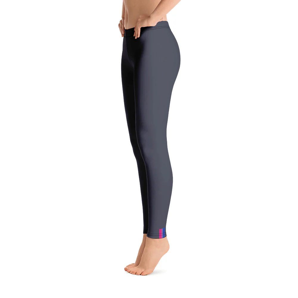 Bisexual Pride Flash Blue Leggings