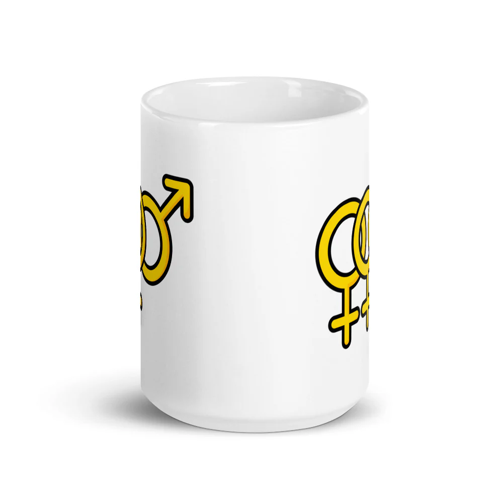 Bisexual Woman Symbol Mug - Image 6