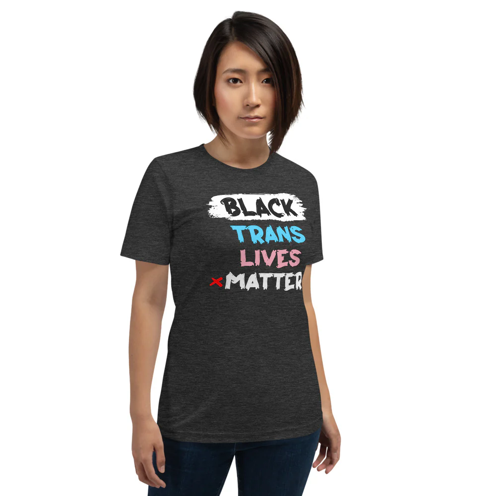 Black Trans Lives Matter T-Shirt - Image 3