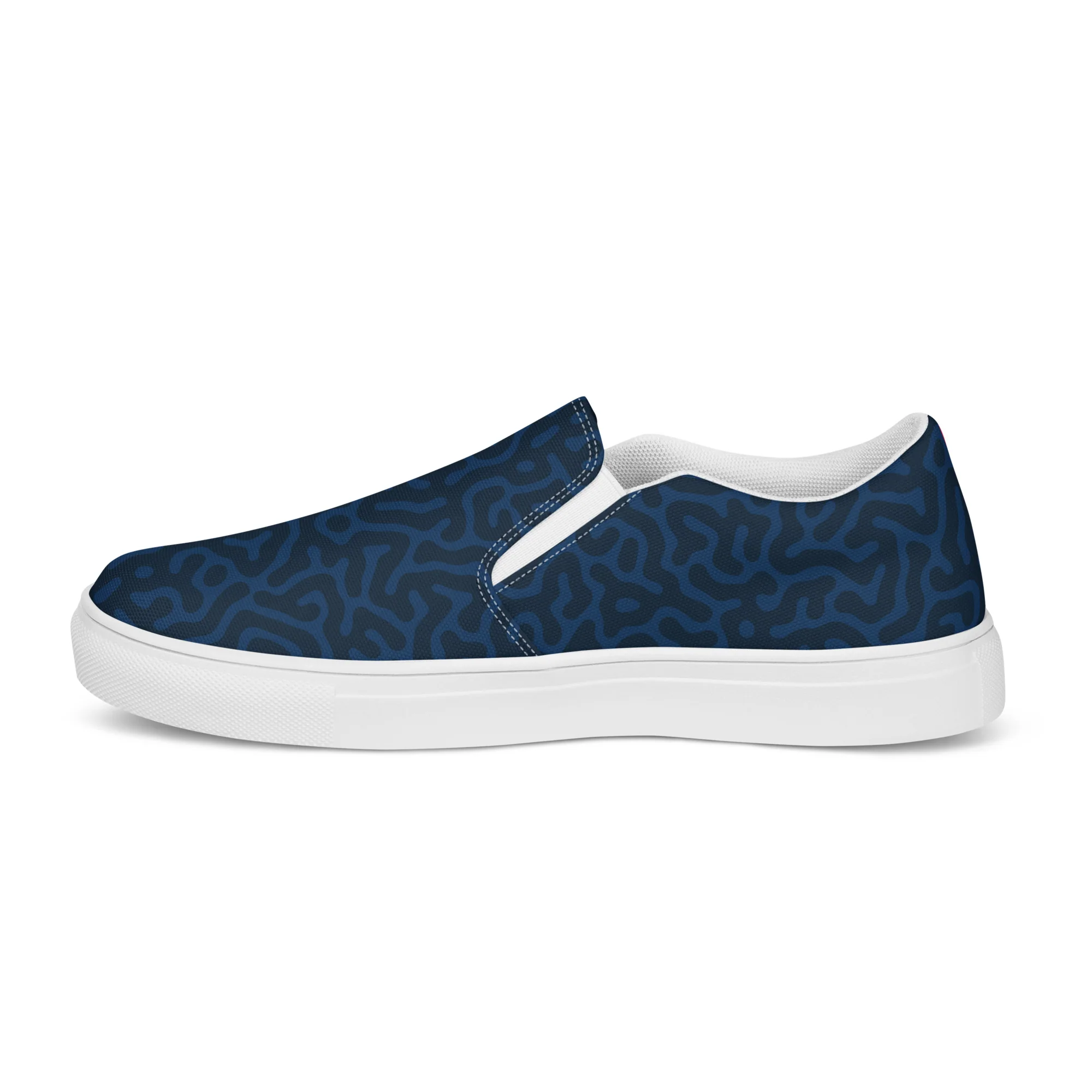 Blue Turing Pattern Slip-on Shoes (female sizes) - Image 5