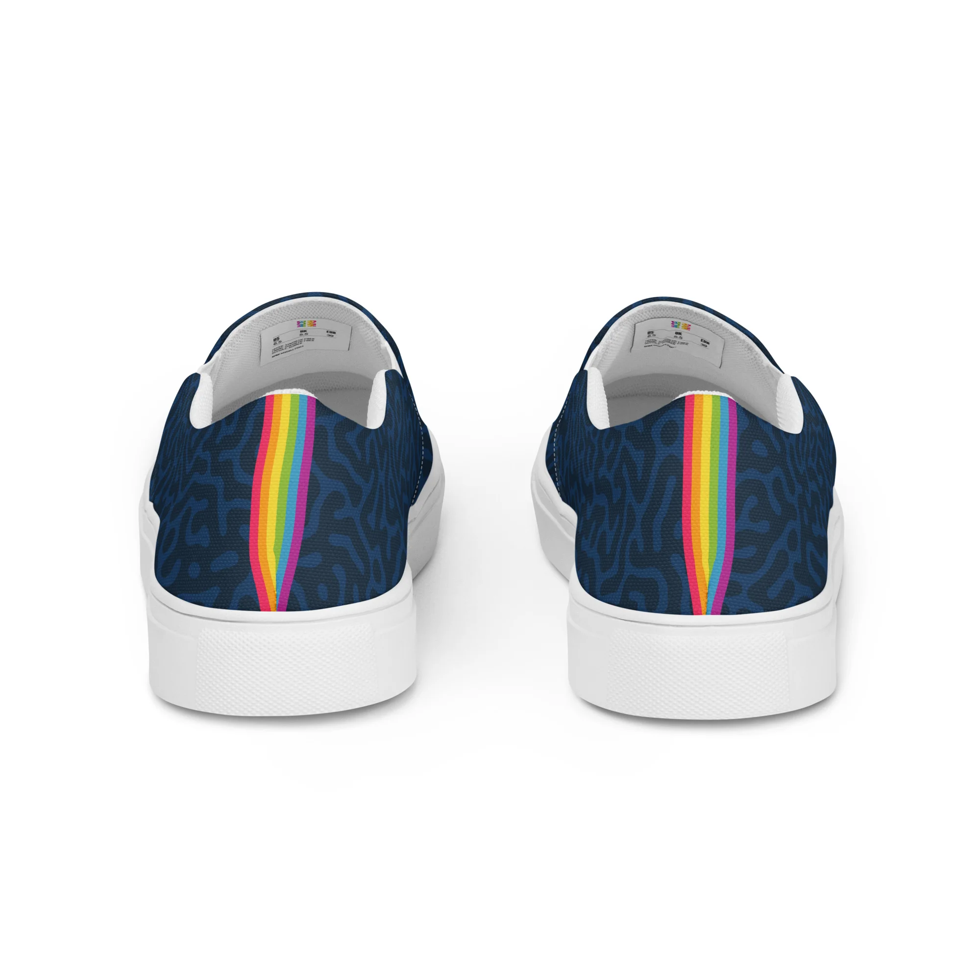 Blue Turing Pattern Slip-on Shoes (male sizes) - Image 2
