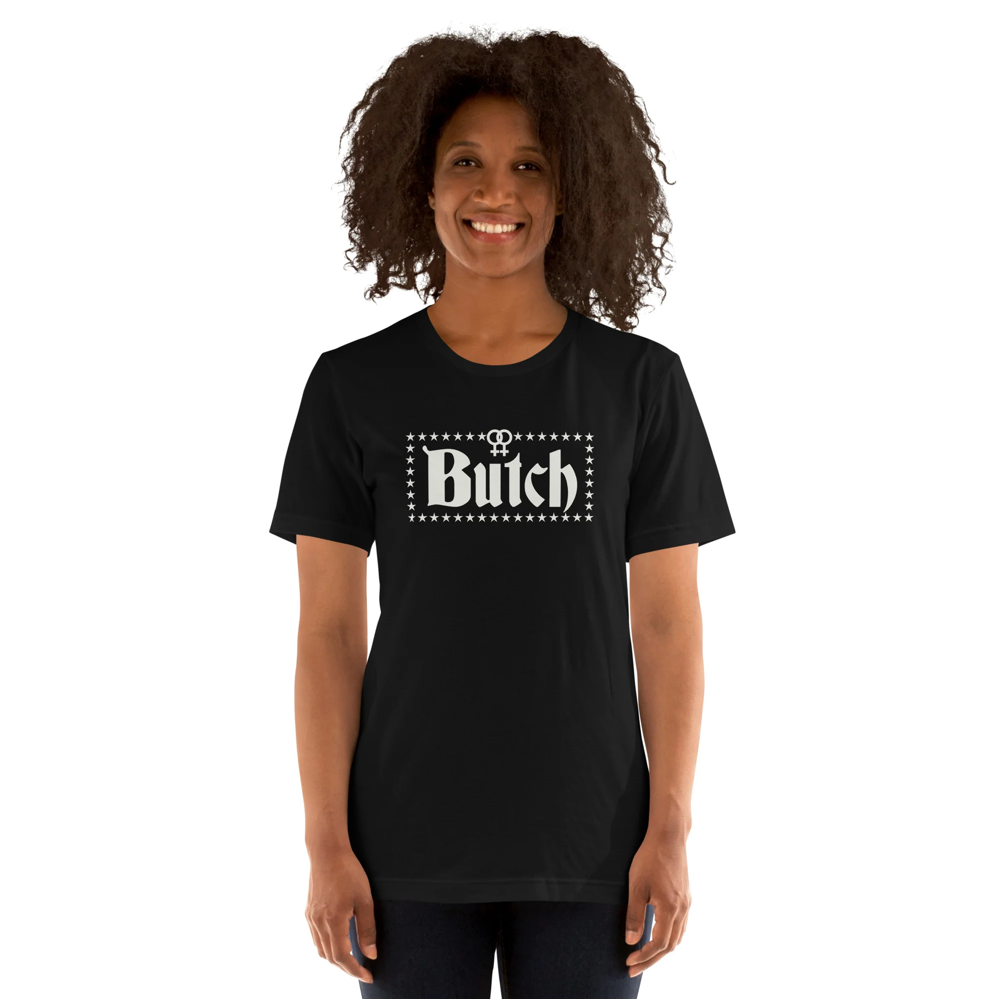Butch Double Venus Lesbian T-Shirt - Image 2