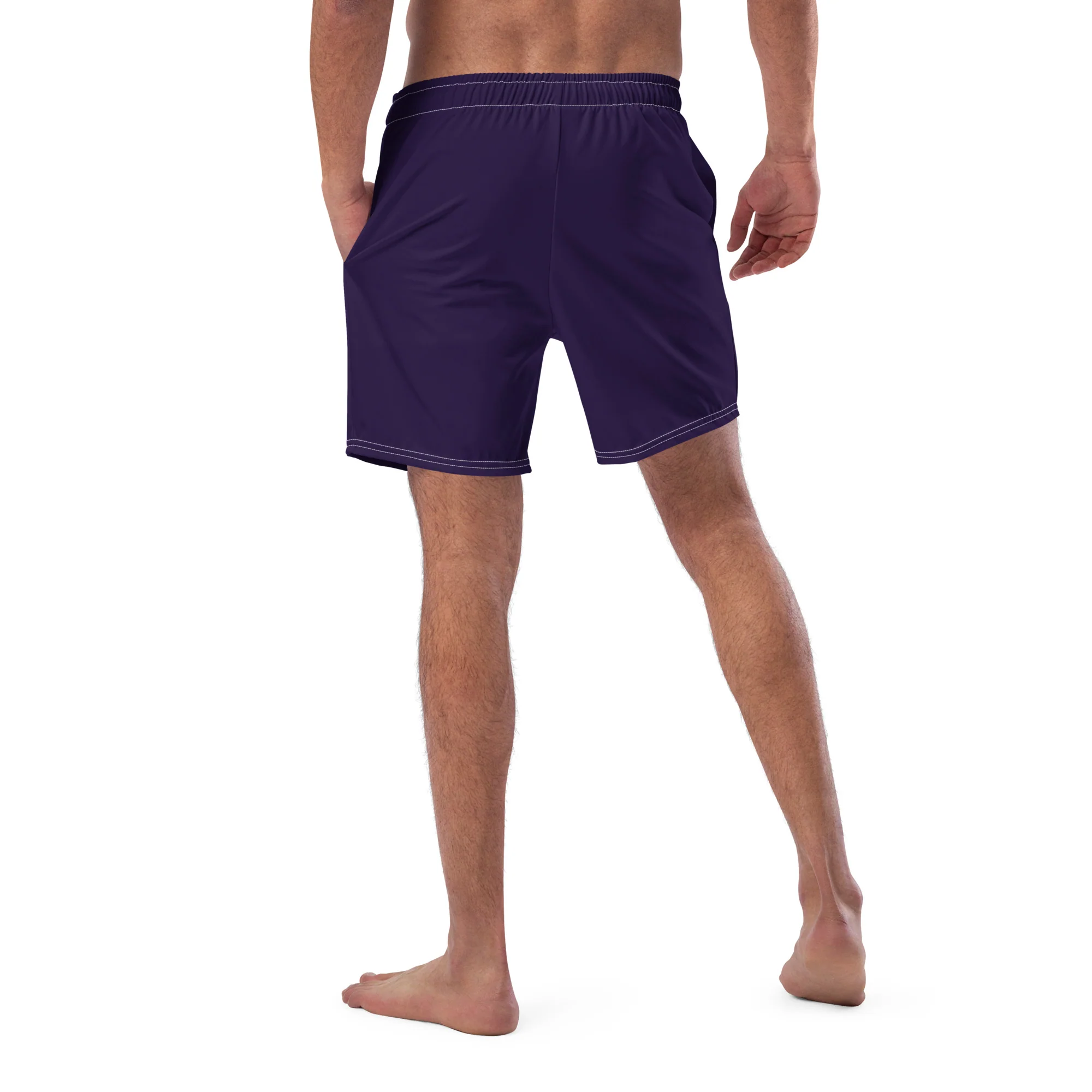 Choose Love Blue Swimming Trunks - Image 6