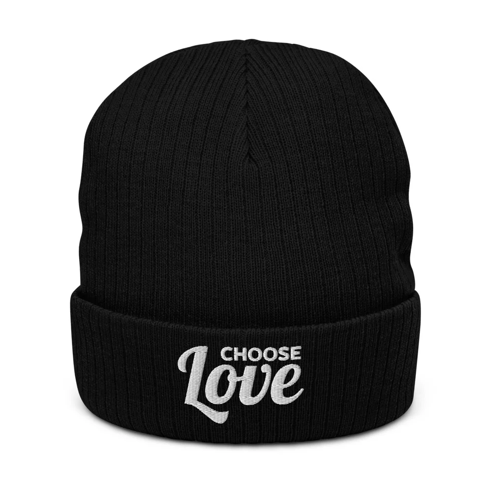 Choose Love Eco Beanie - Image 5