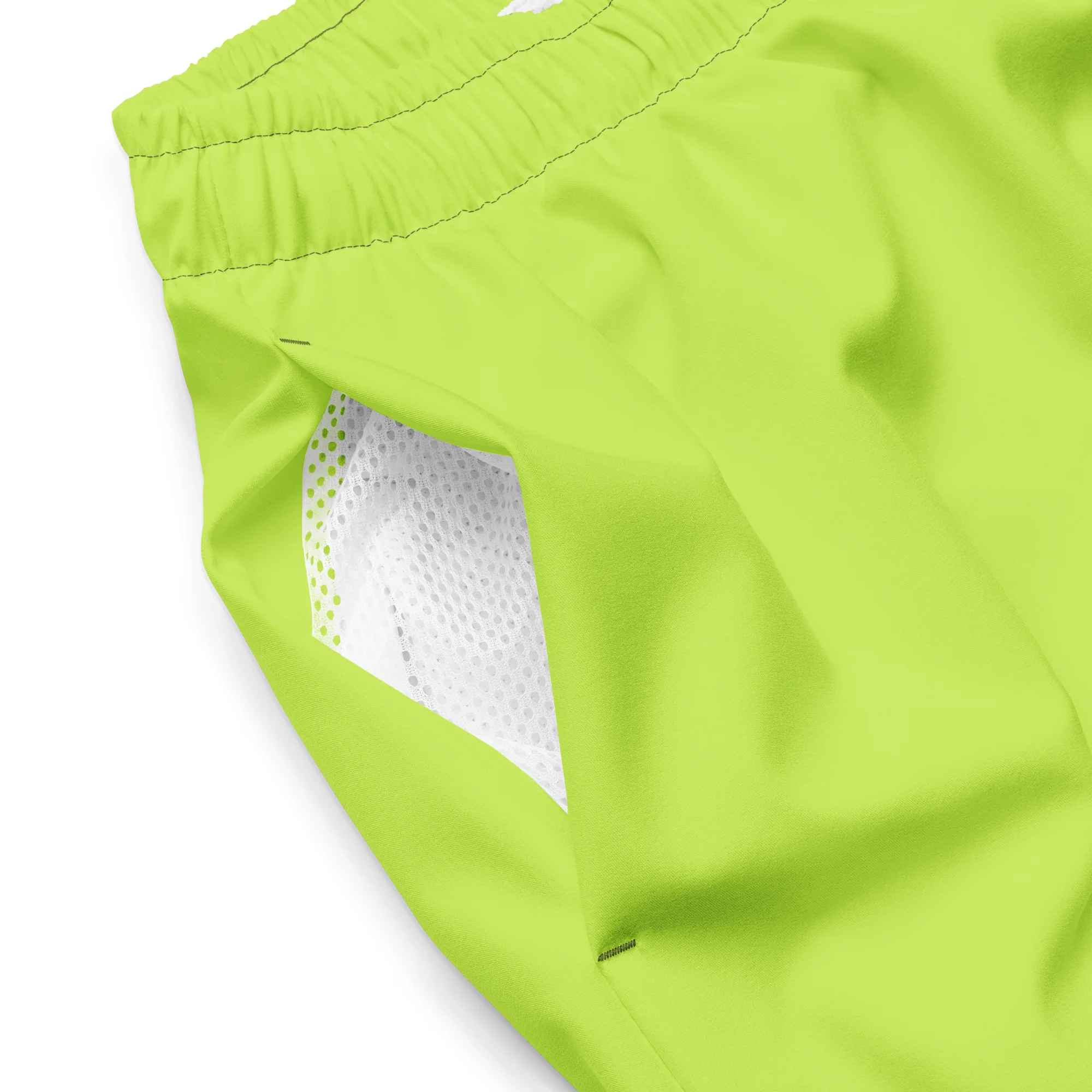 Choose Love Lime Swimming Trunks - Image 8