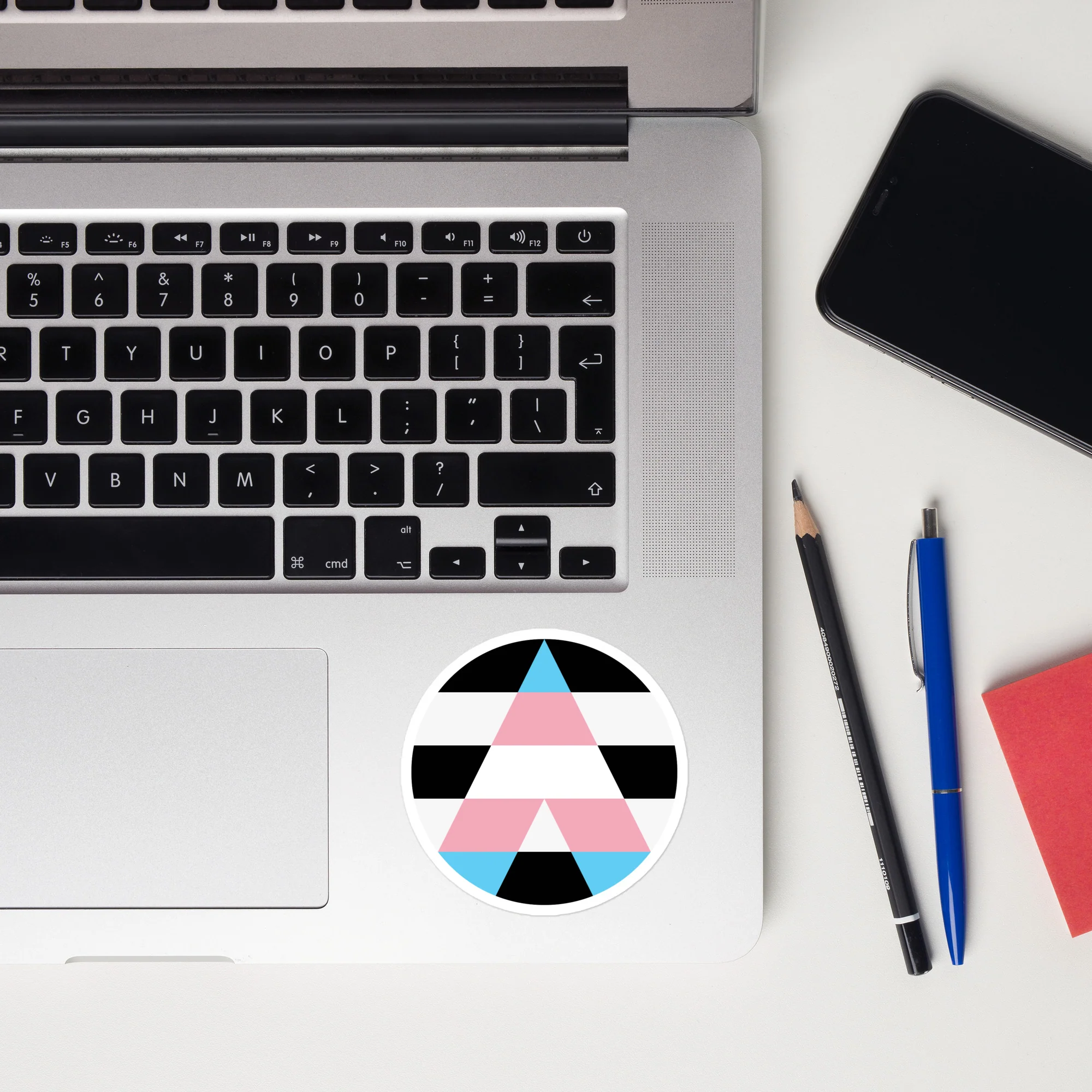 Circular Trans Ally Sticker - Image 2
