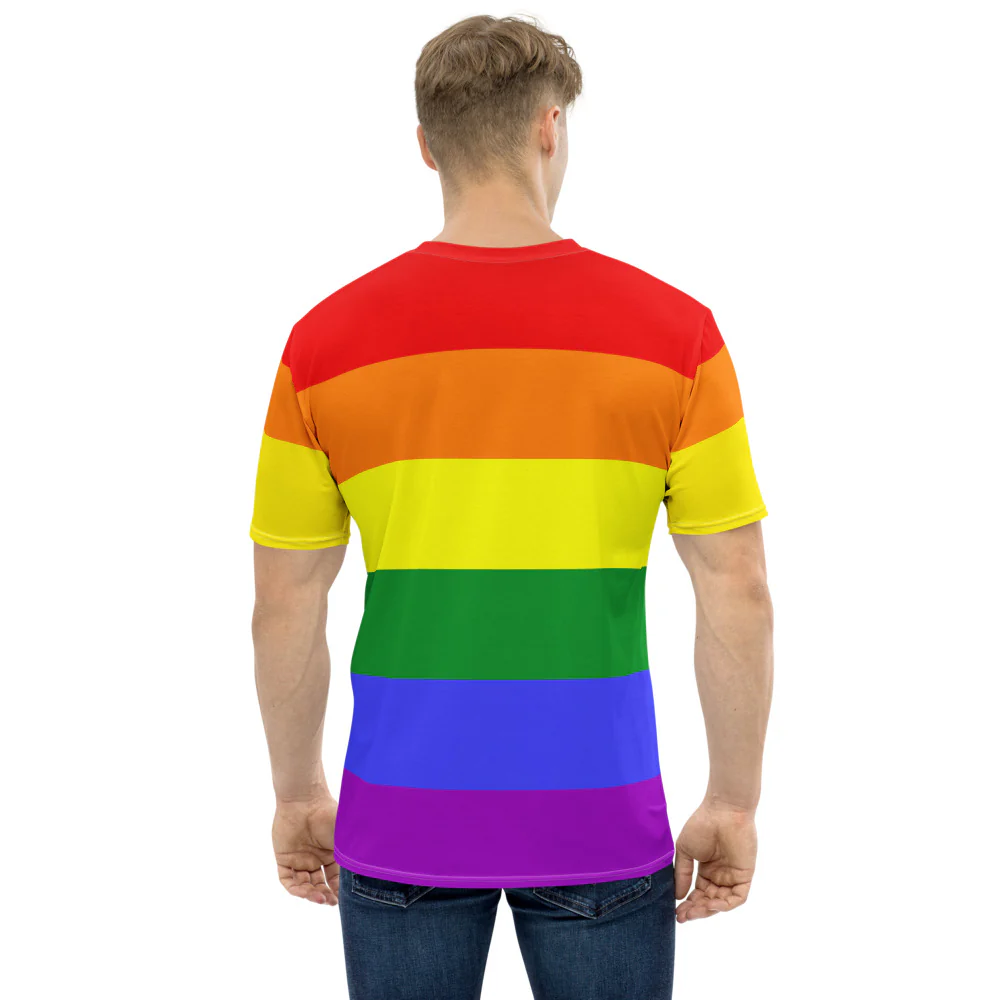 Rainbow Pride Flag T-shirt - Image 4