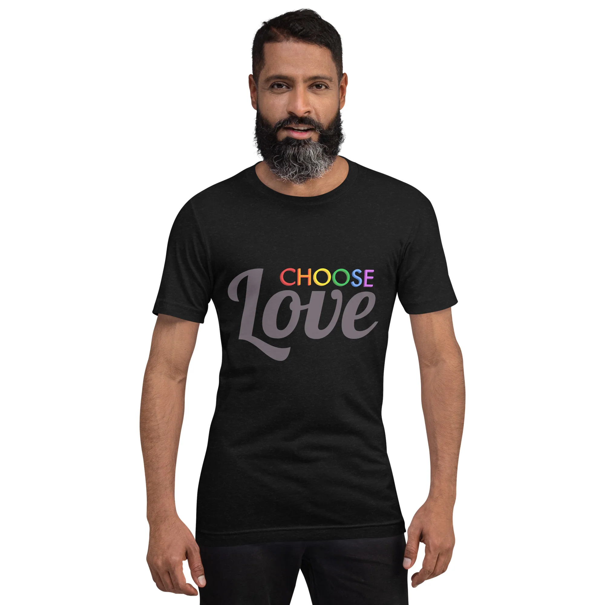 Dark Choose Love T-Shirt - Image 4