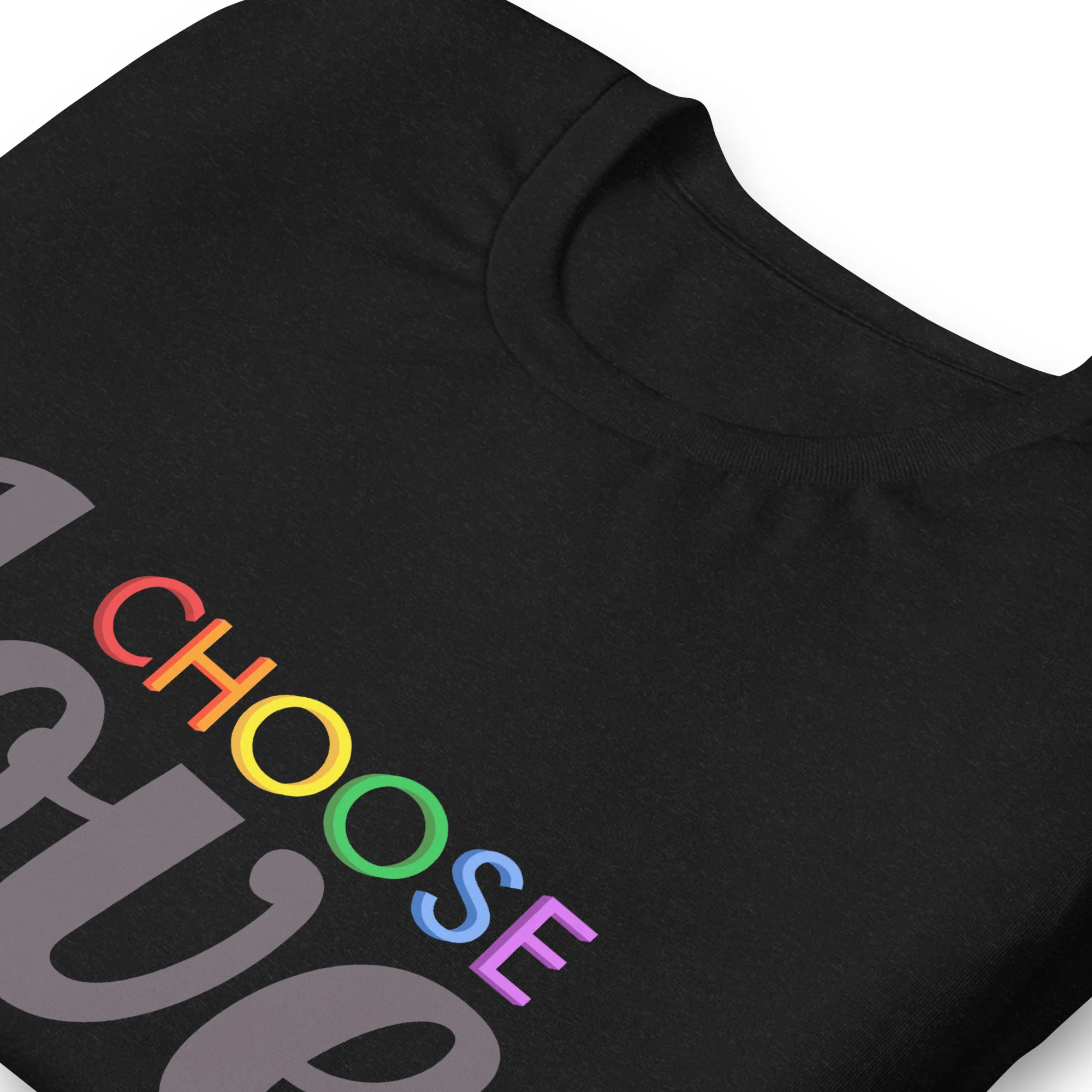 Dark Choose Love T-Shirt - Image 5