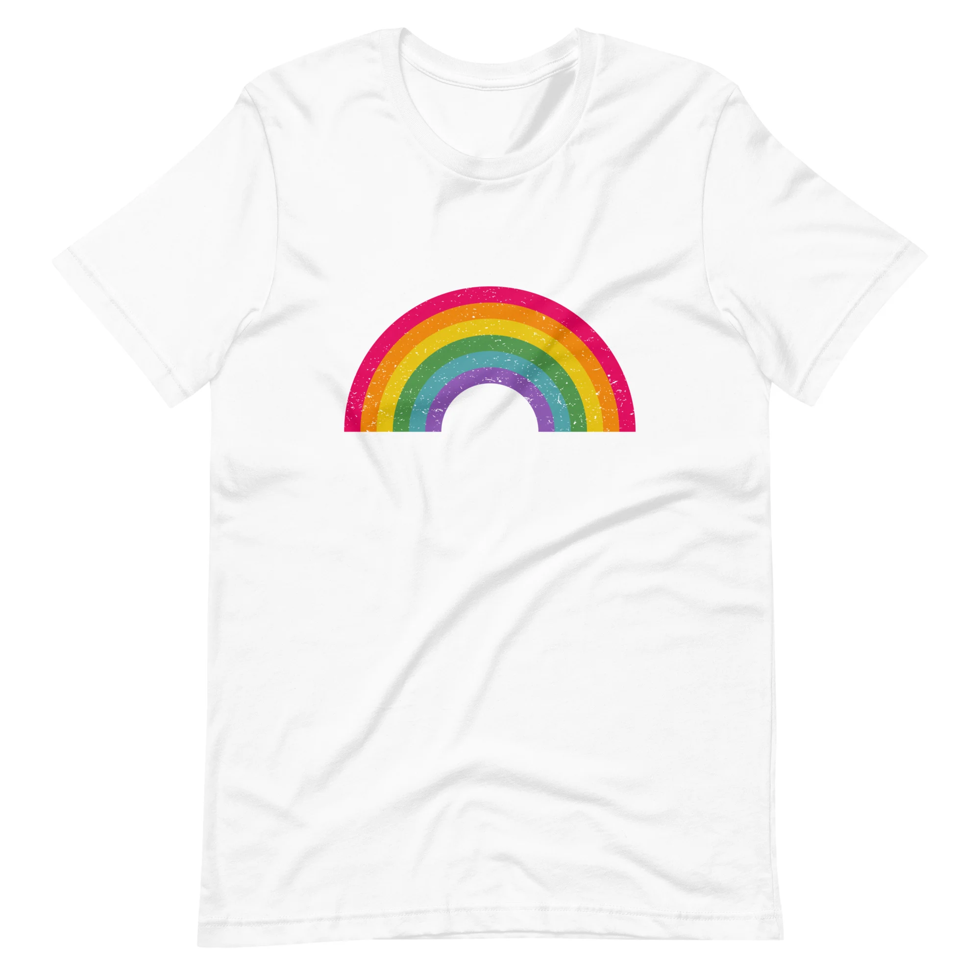 Distressed Pride Rainbow T-Shirt