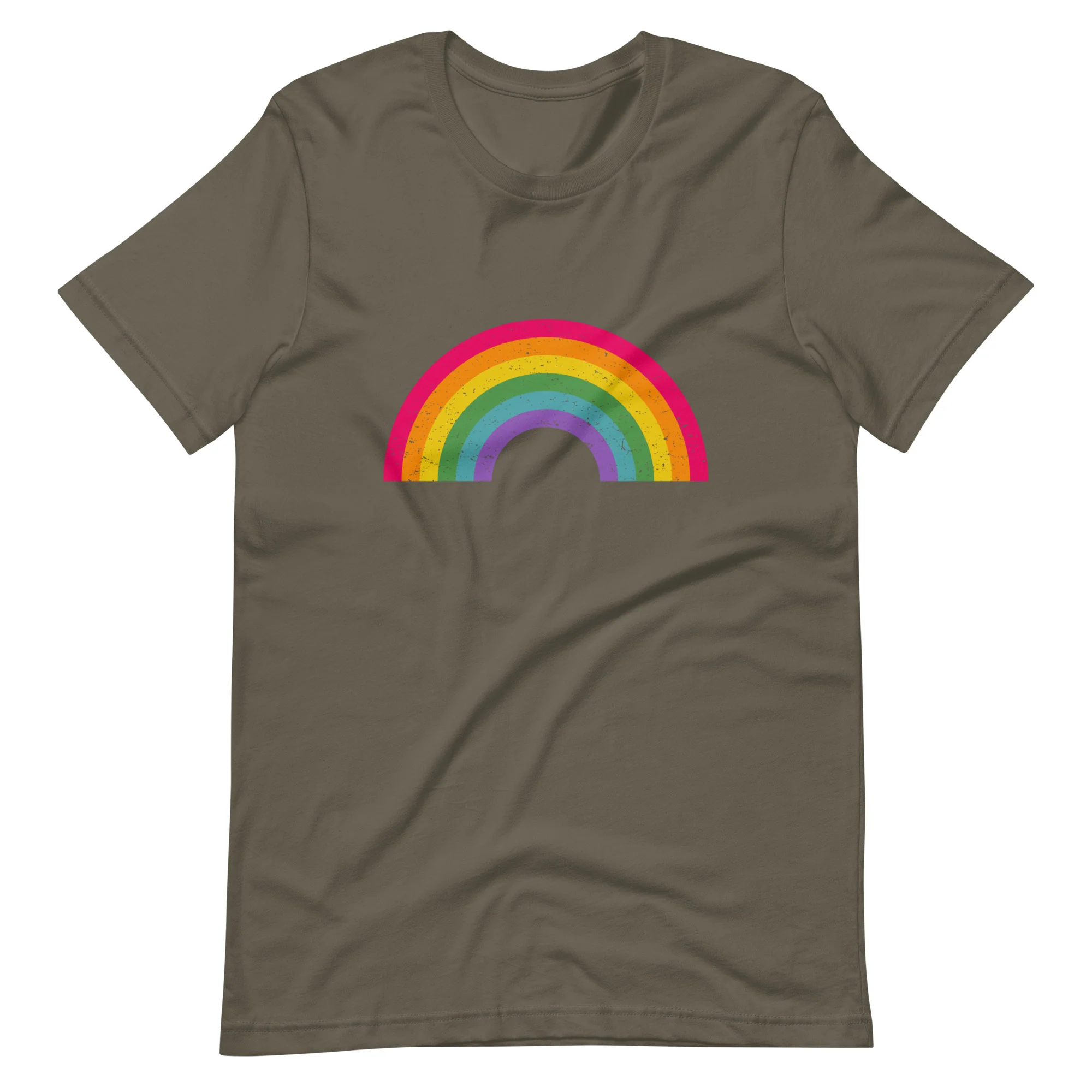 Distressed Pride Rainbow T-Shirt - Image 6