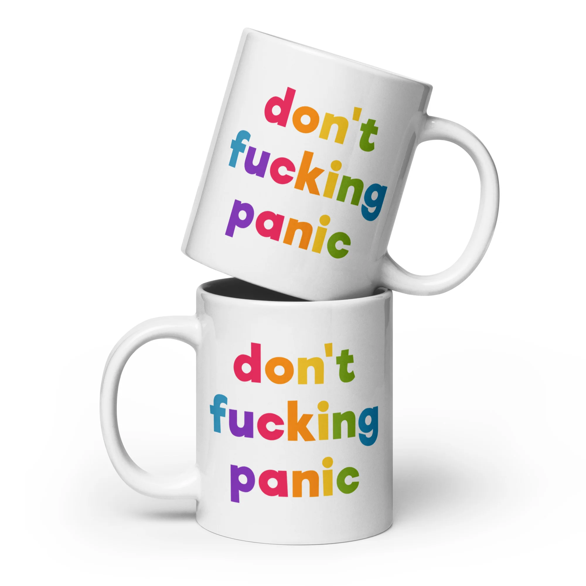 Don't Fucking Panic Mug - Image 2