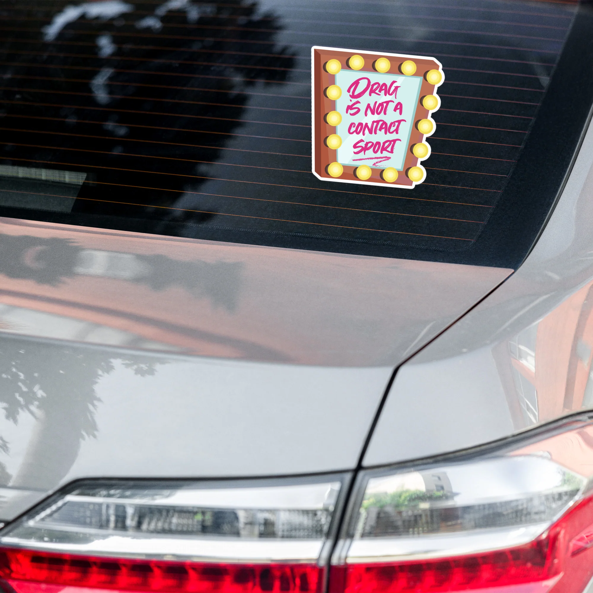 Drag Is Not A Contact Sport Sticker - Image 7