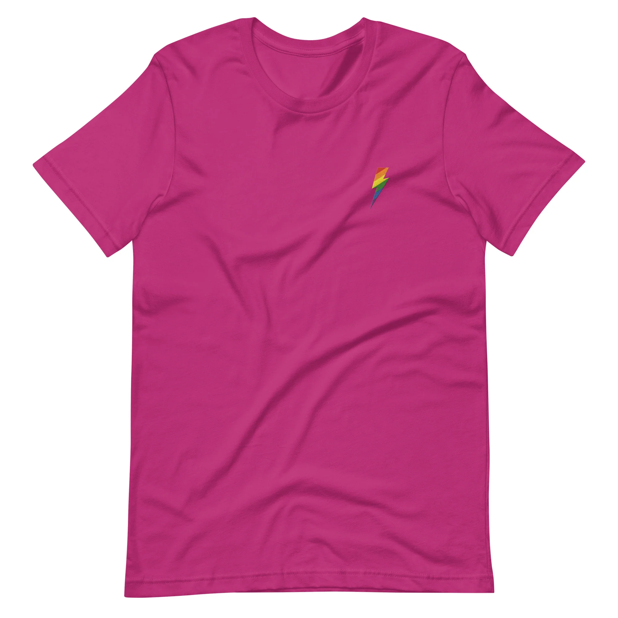 Embroidered Rainbow Lightning Strike T-Shirt - Image 5