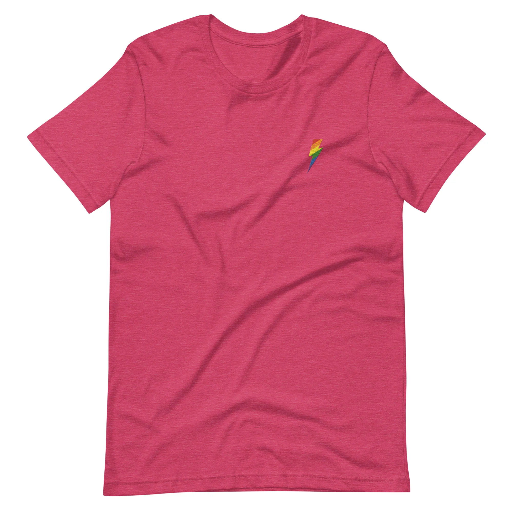 Embroidered Rainbow Lightning Strike T-Shirt - Image 7
