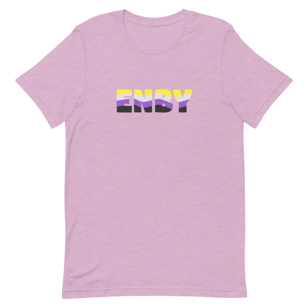 Enby Flag T-Shirt - Image 4