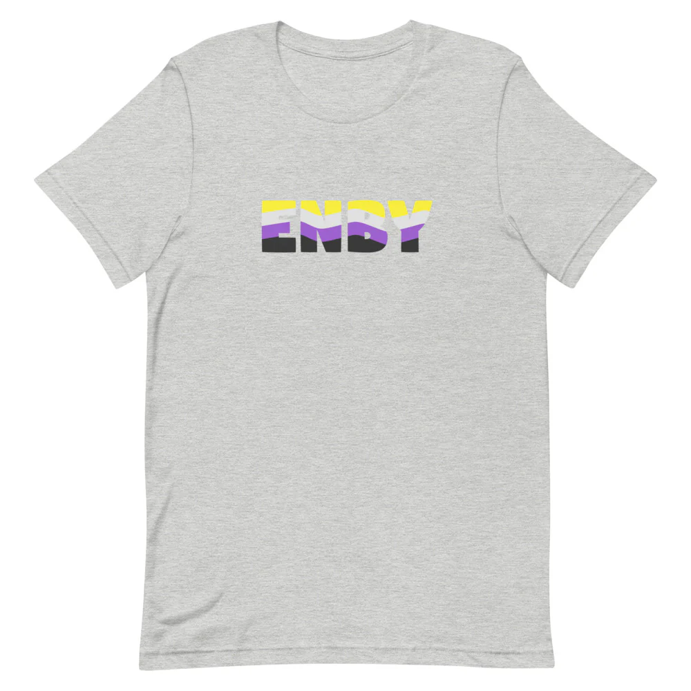 Enby Flag T-Shirt - Image 5
