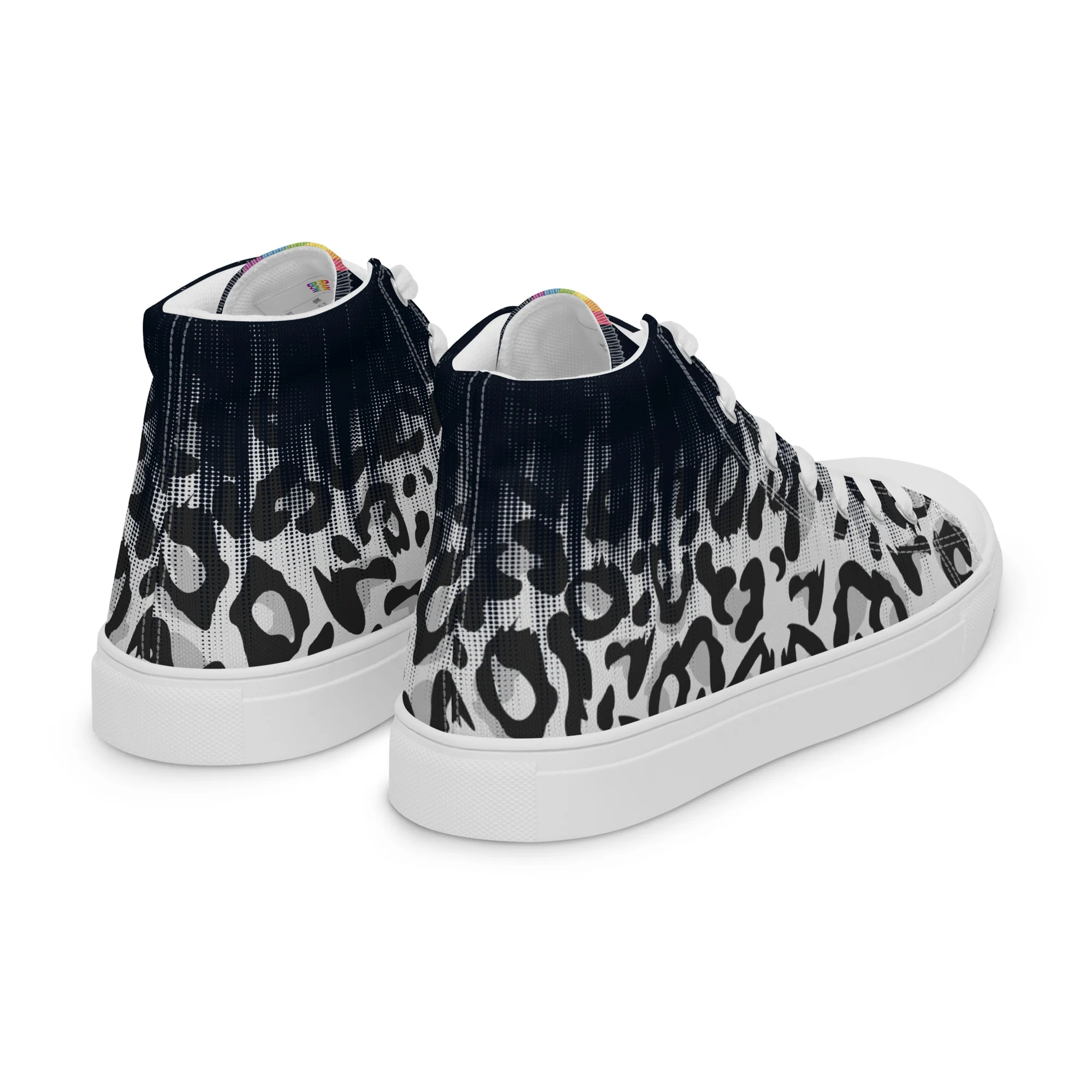 Faded Leopard High Top Trainers (male sizes) - Image 13