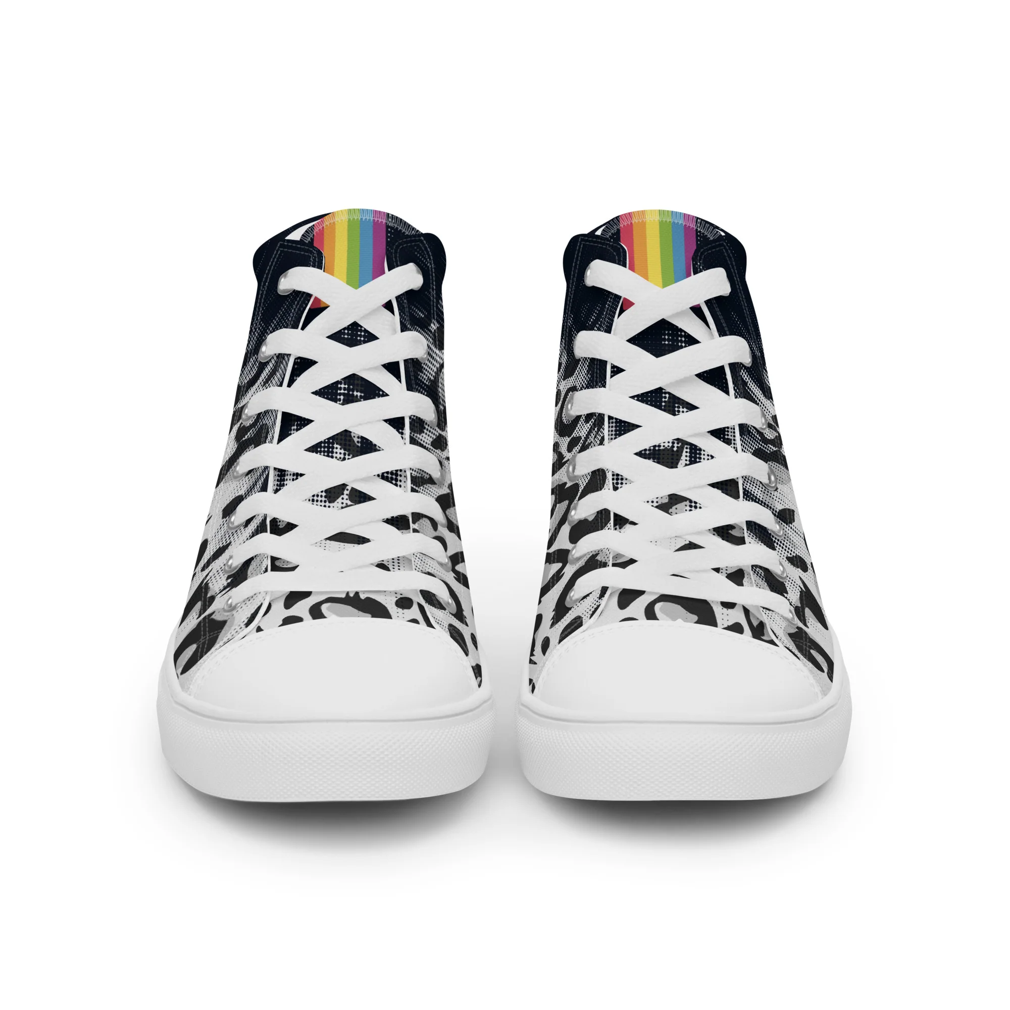 Faded Leopard High Top Trainers (male sizes) - Image 15