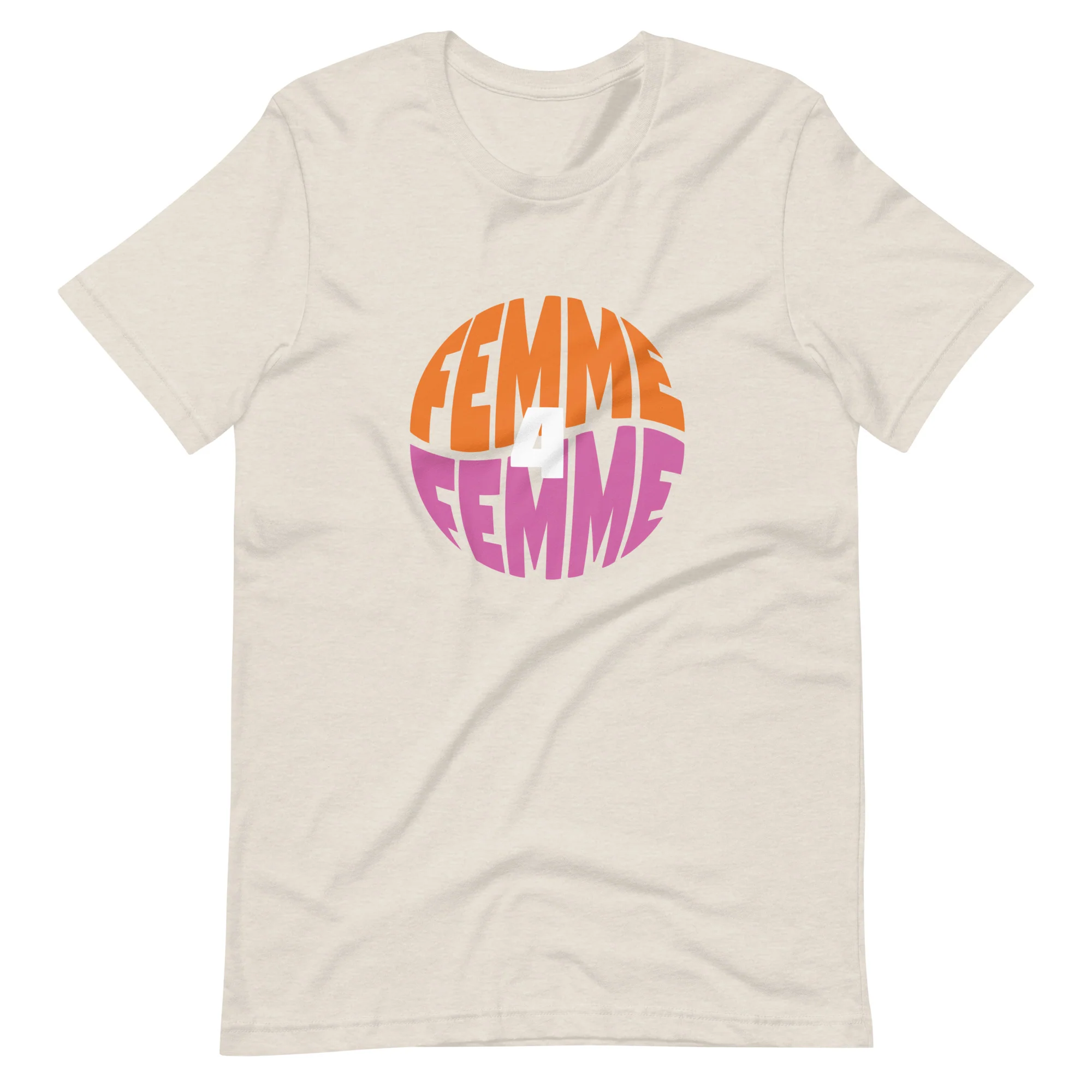 Femme 4 Femme Circle T-Shirt - Image 7