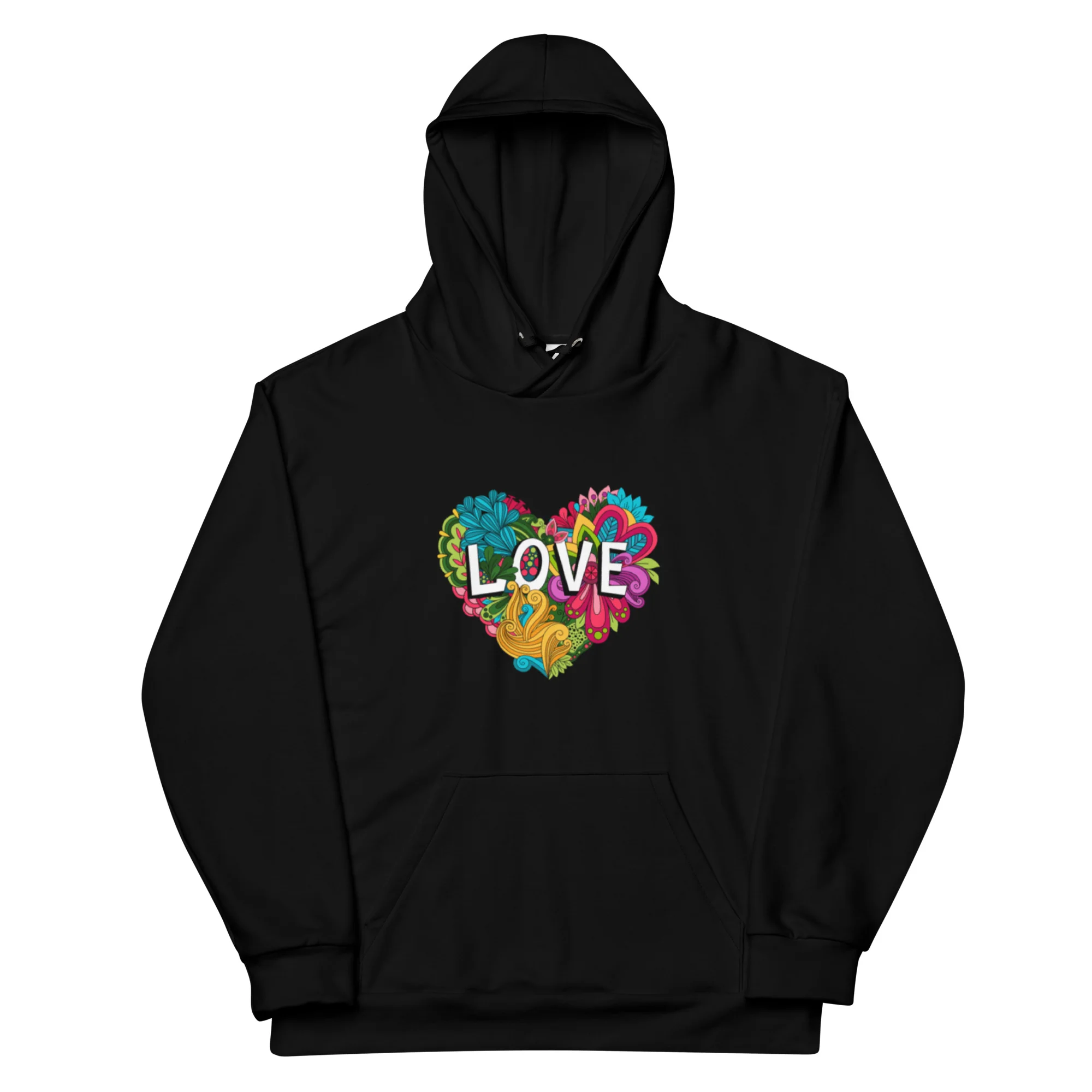 Floral Love Heart Hoodie - Image 7