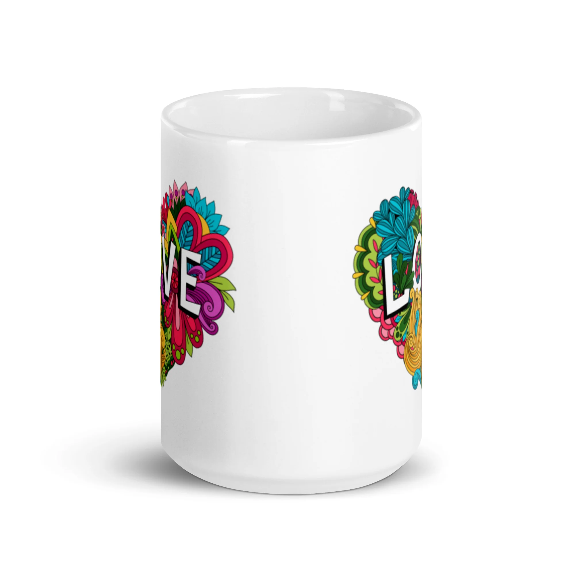 Floral Love Heart Mug - Image 6