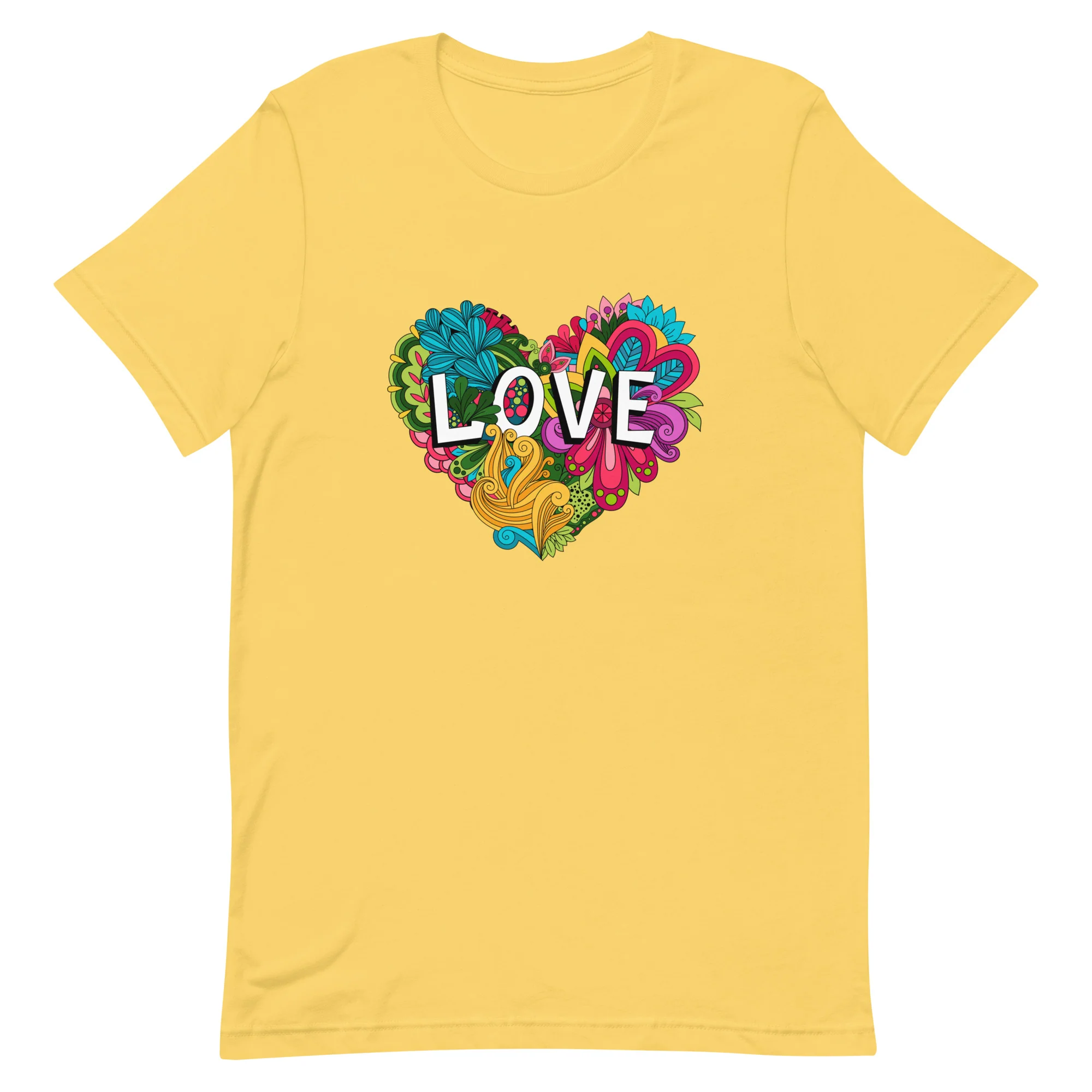 Floral Love Heart T-Shirt - Image 11